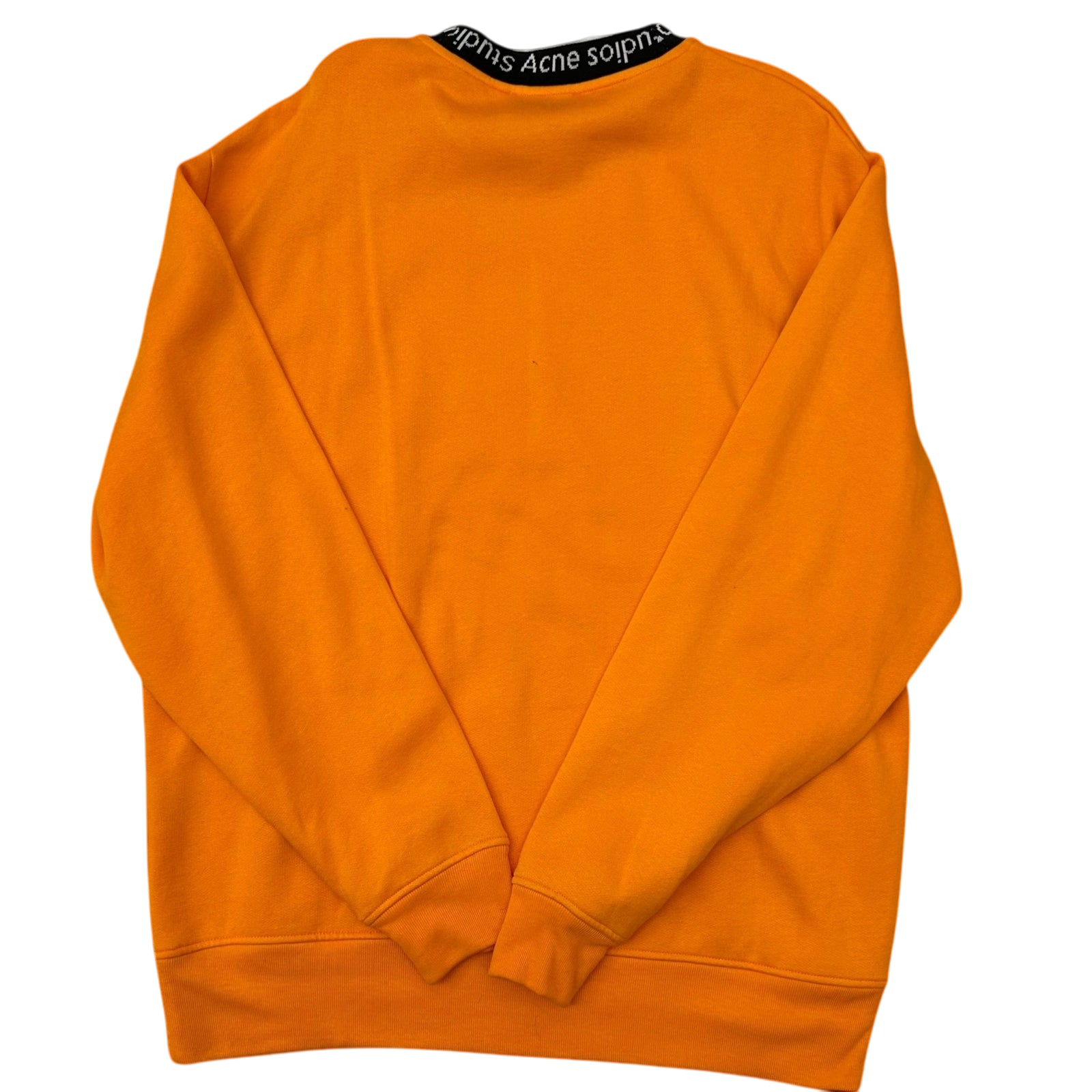 Acne Studios Jacquard Logo Sweater Orange (Fits L-XL)