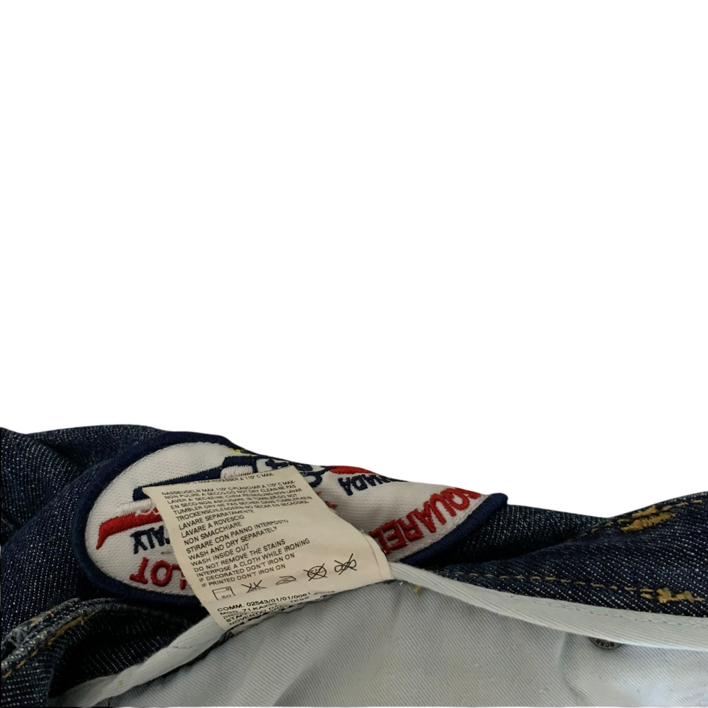 Dsquared 2000s Cup Series Patch Jeans (Size 32”)