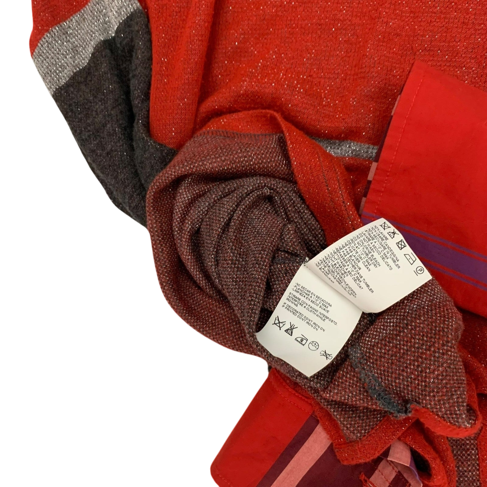 Vivienne Westwood Man Striped Knit Collared Shirt (Size M)