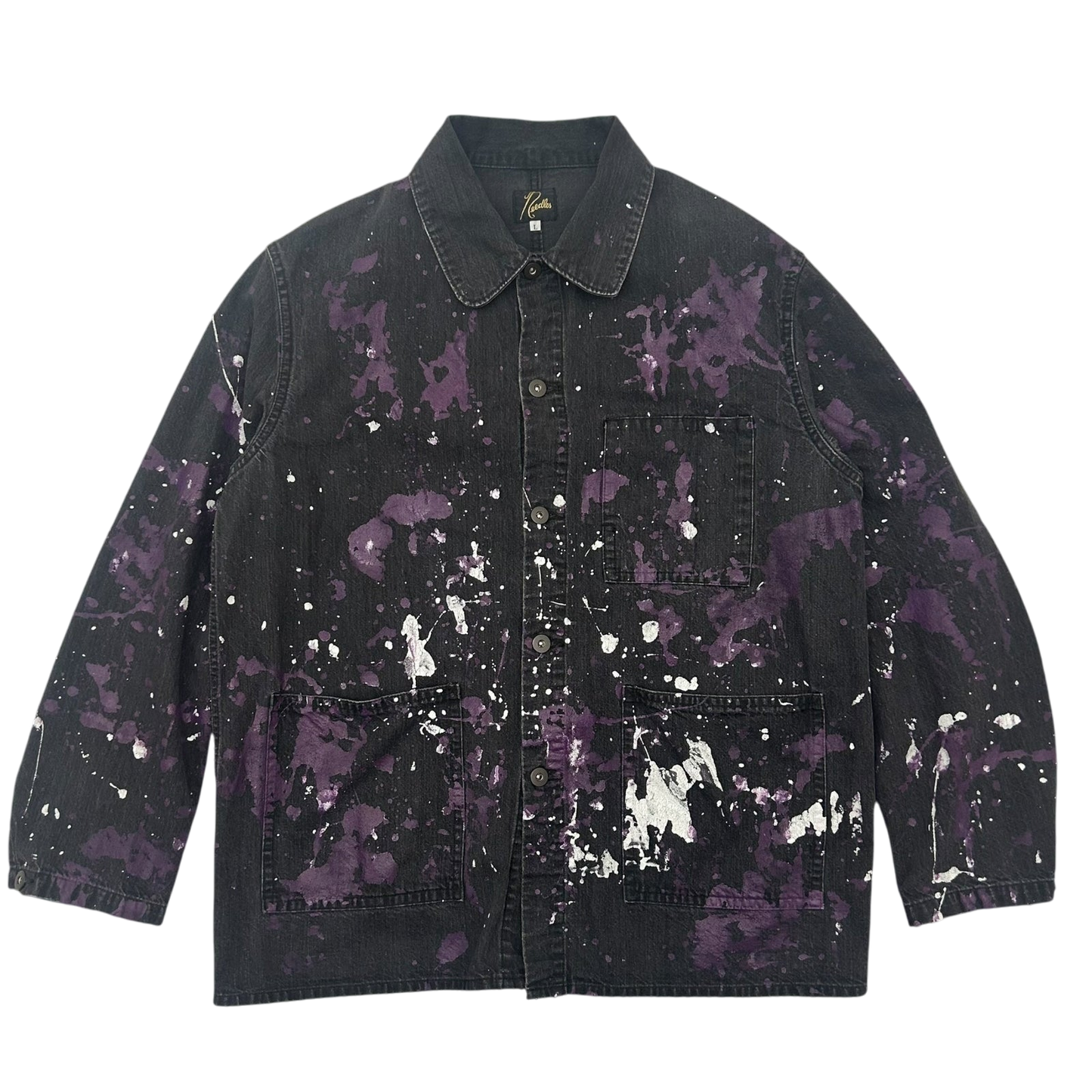 Needles Paint Splatter Coverall Jacket (Size L)