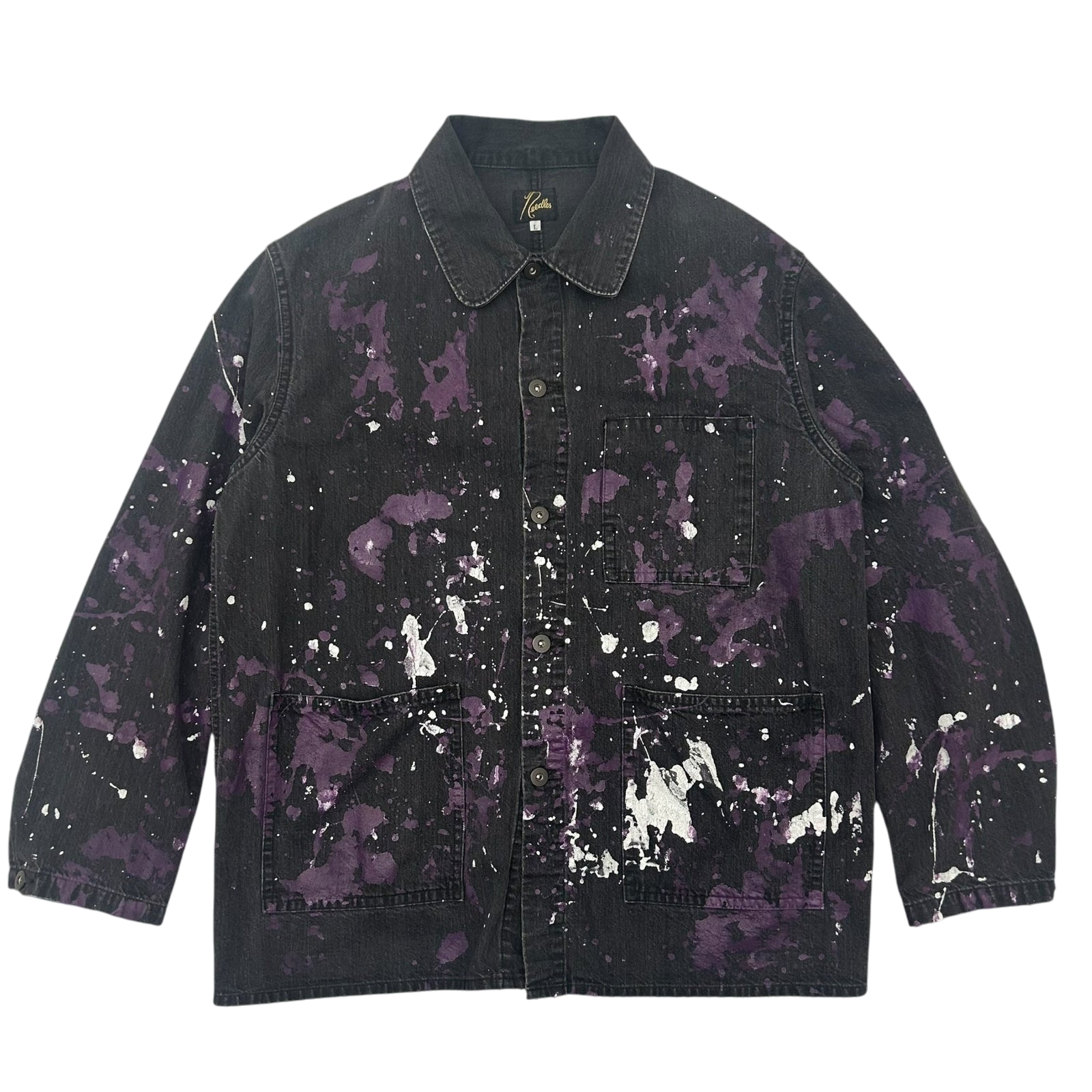 Needles Paint Splatter Coverall Jacket (Size L)