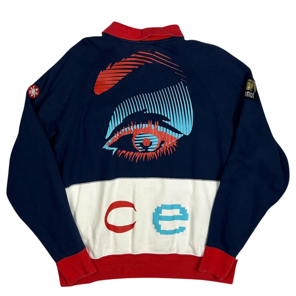 Rare Cav Empt CAV-UAL Collared Sweatshirt (Size M)