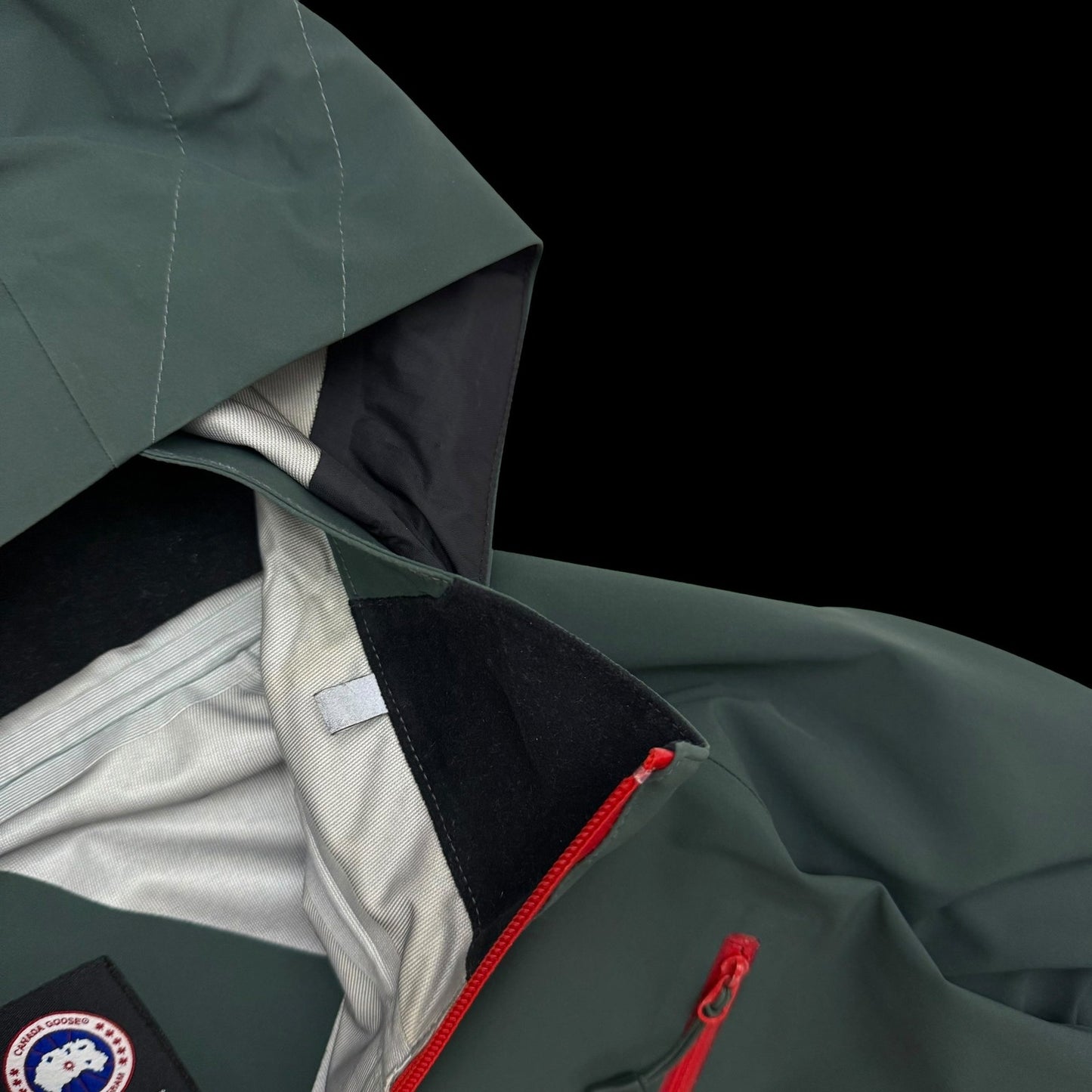 Canada Goose Reflective Timber Shell Jacket Forest Green (Size L)