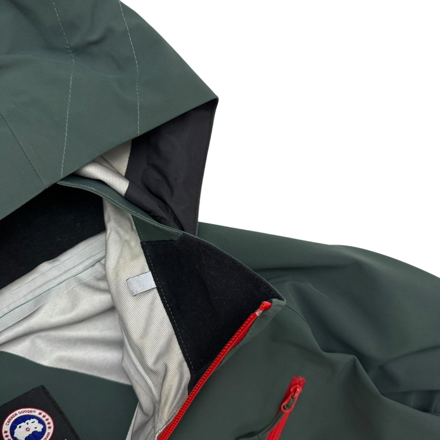 Canada Goose Reflective Timber Shell Jacket Forest Green (Size L)