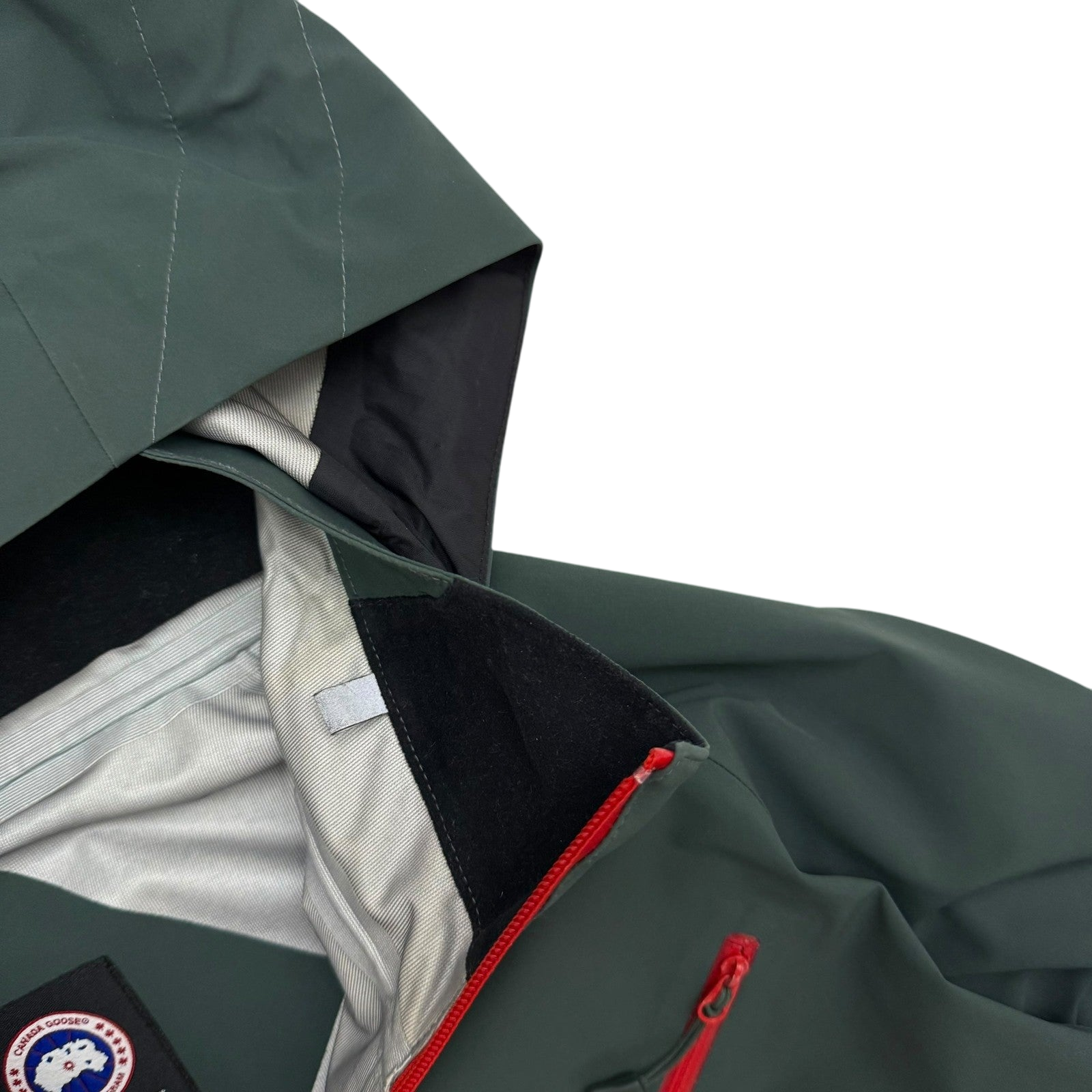 Canada Goose Reflective Timber Shell Jacket Forest Green (Size L)