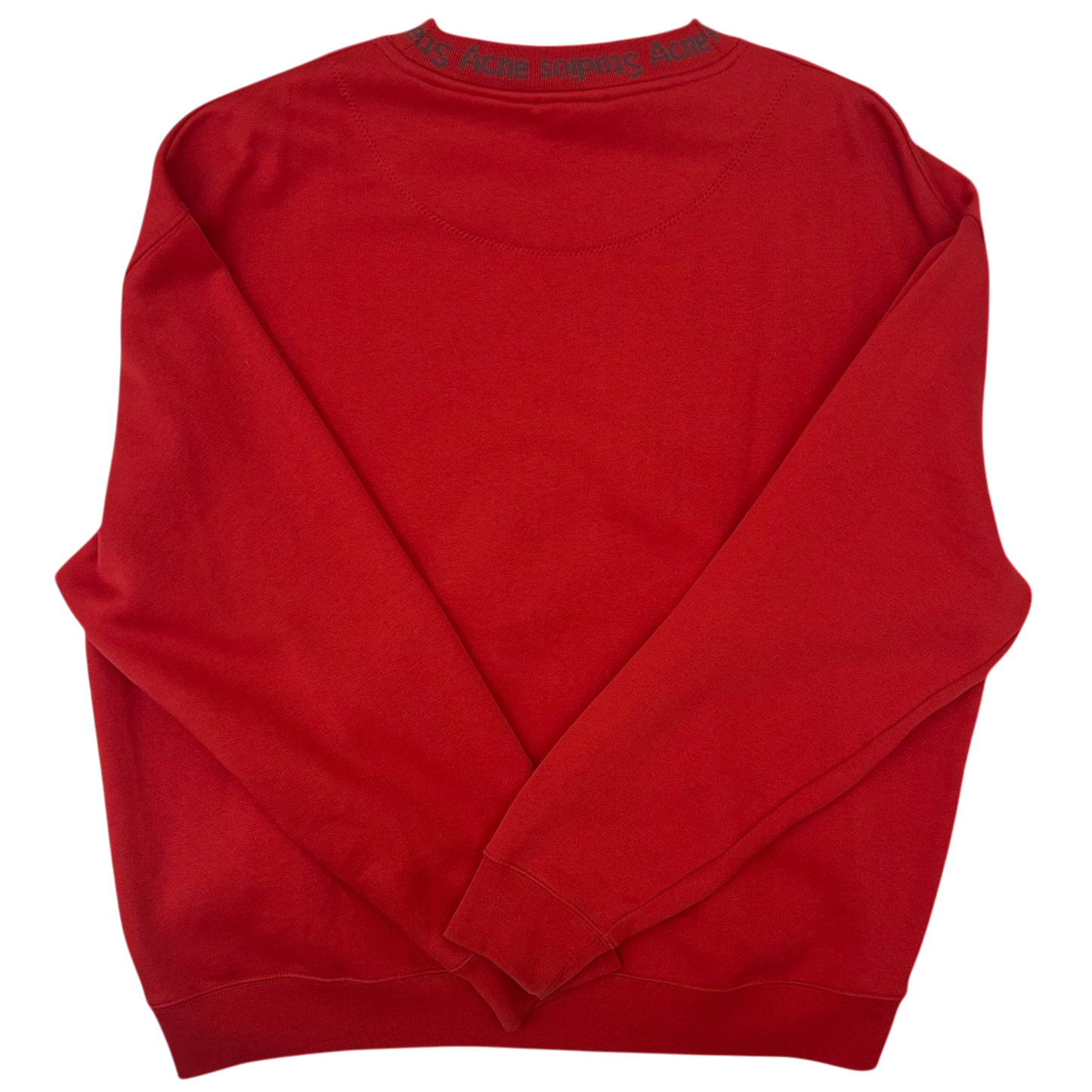 Acne Studios Jacquard LogoSweater Red (Fits L)