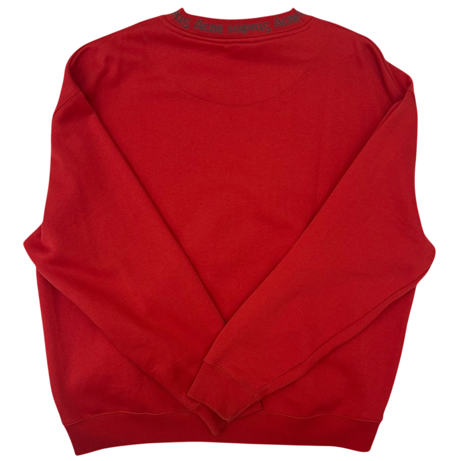 Acne Studios Jacquard LogoSweater Red (Fits L)