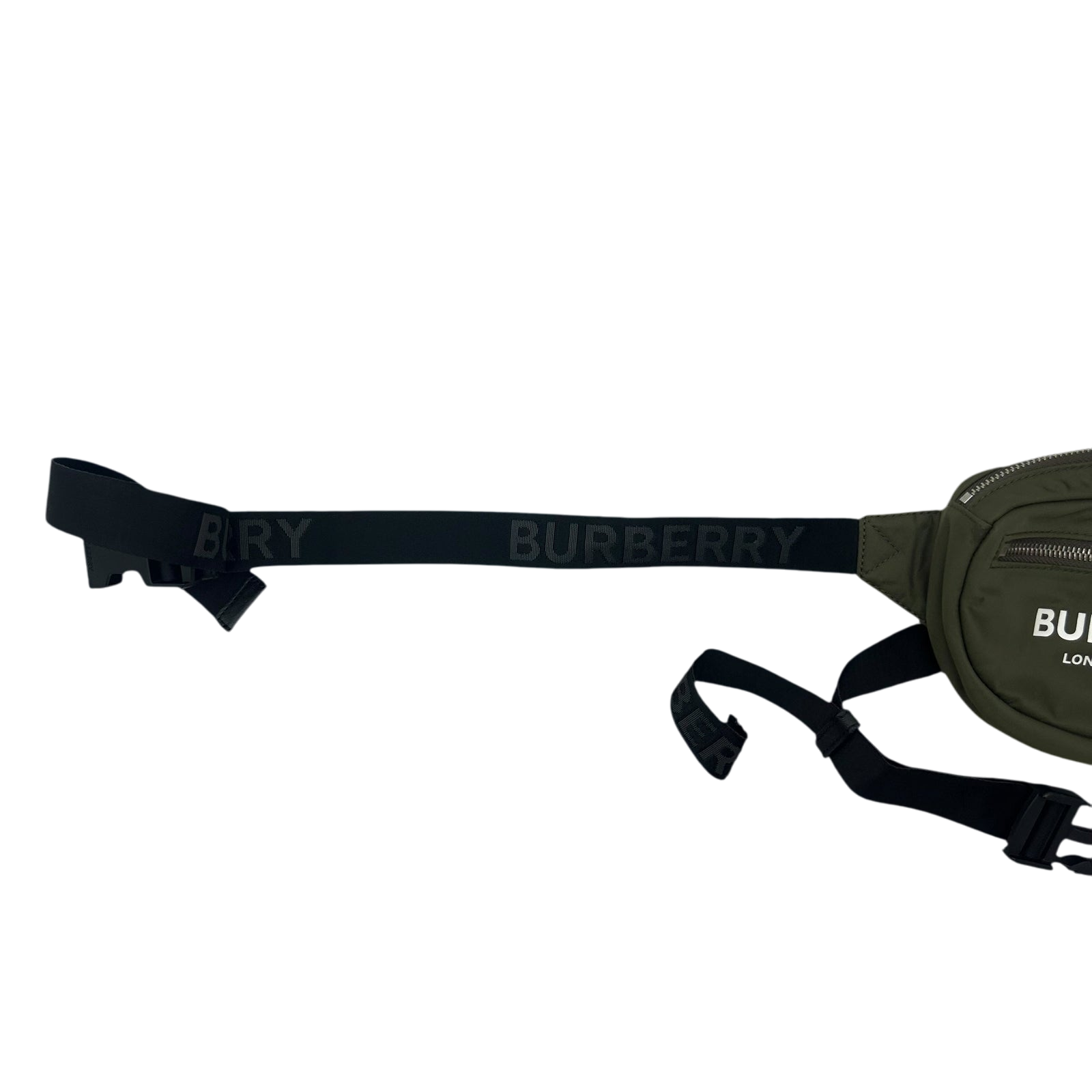 Burberry Nylon Cannon Waist Bag Khaki