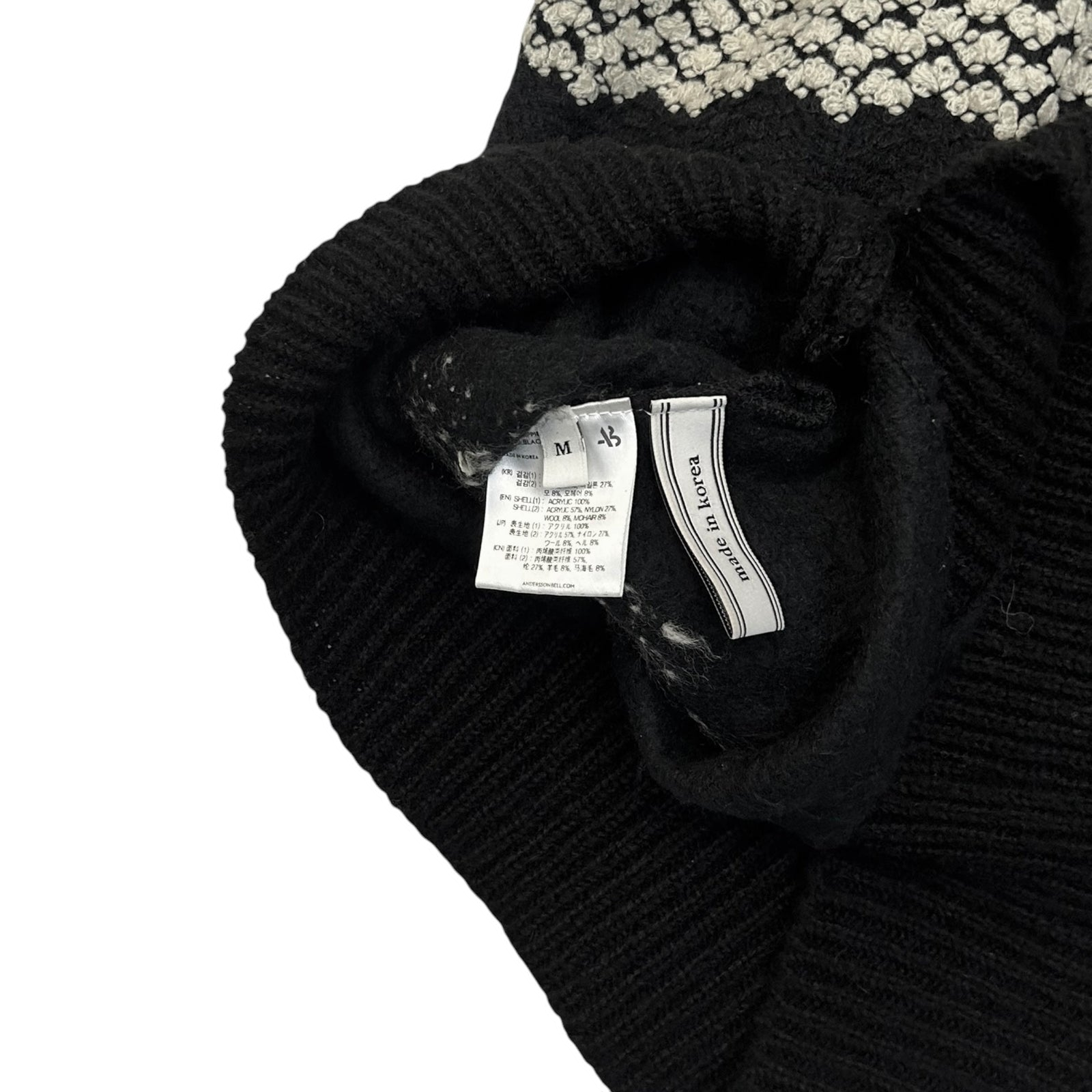 Andersson Bell Embroidered Long Vest Black (Fits L-XL)