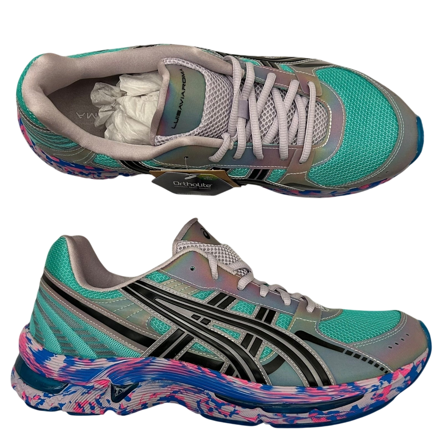 Asics X Luisaviaroma Gel-Kyrios Baltic Jewel / Black (US11.5/UK10.5)