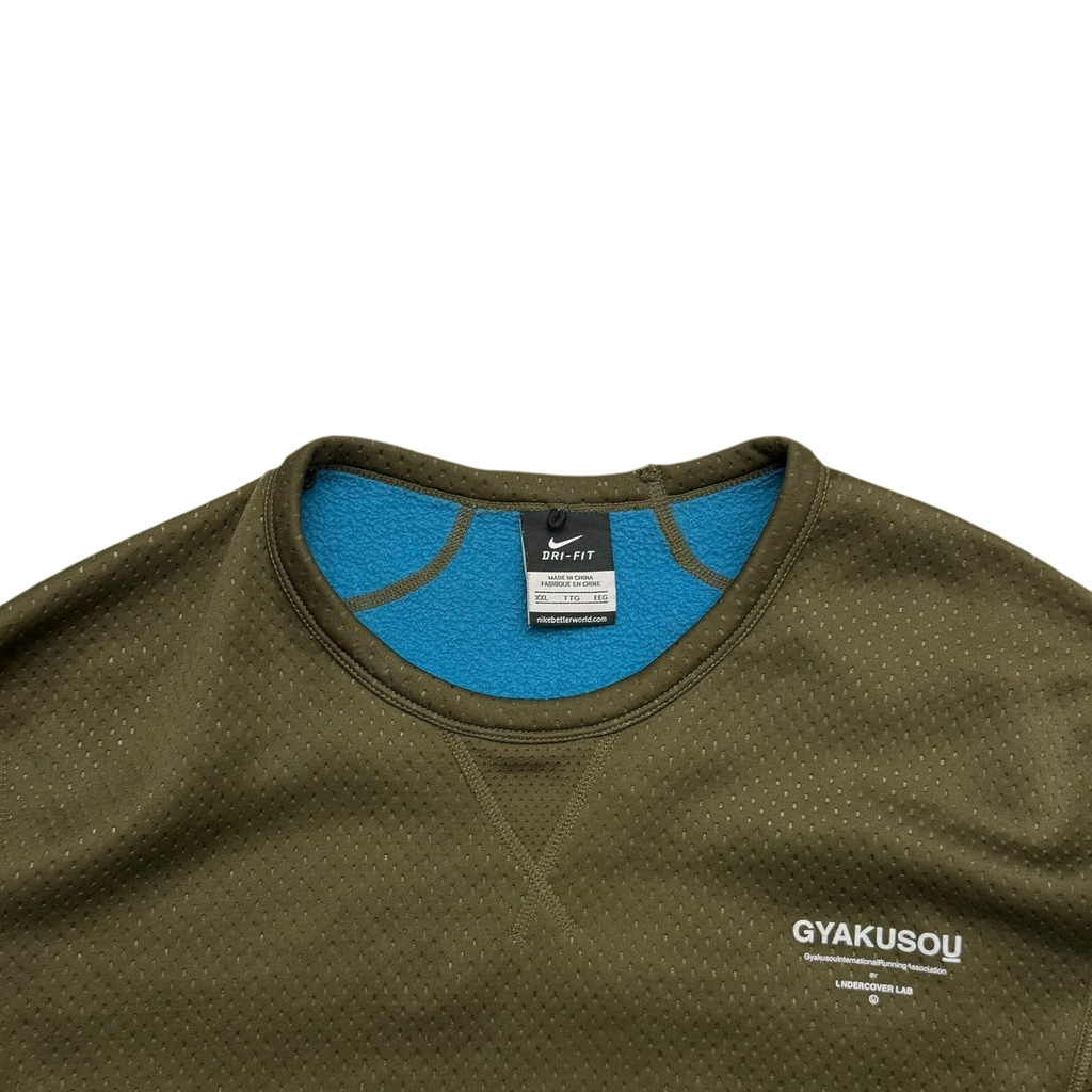 Nike Gyakusou Long Sleeve Insulated Shirt Military Green (Fits L)