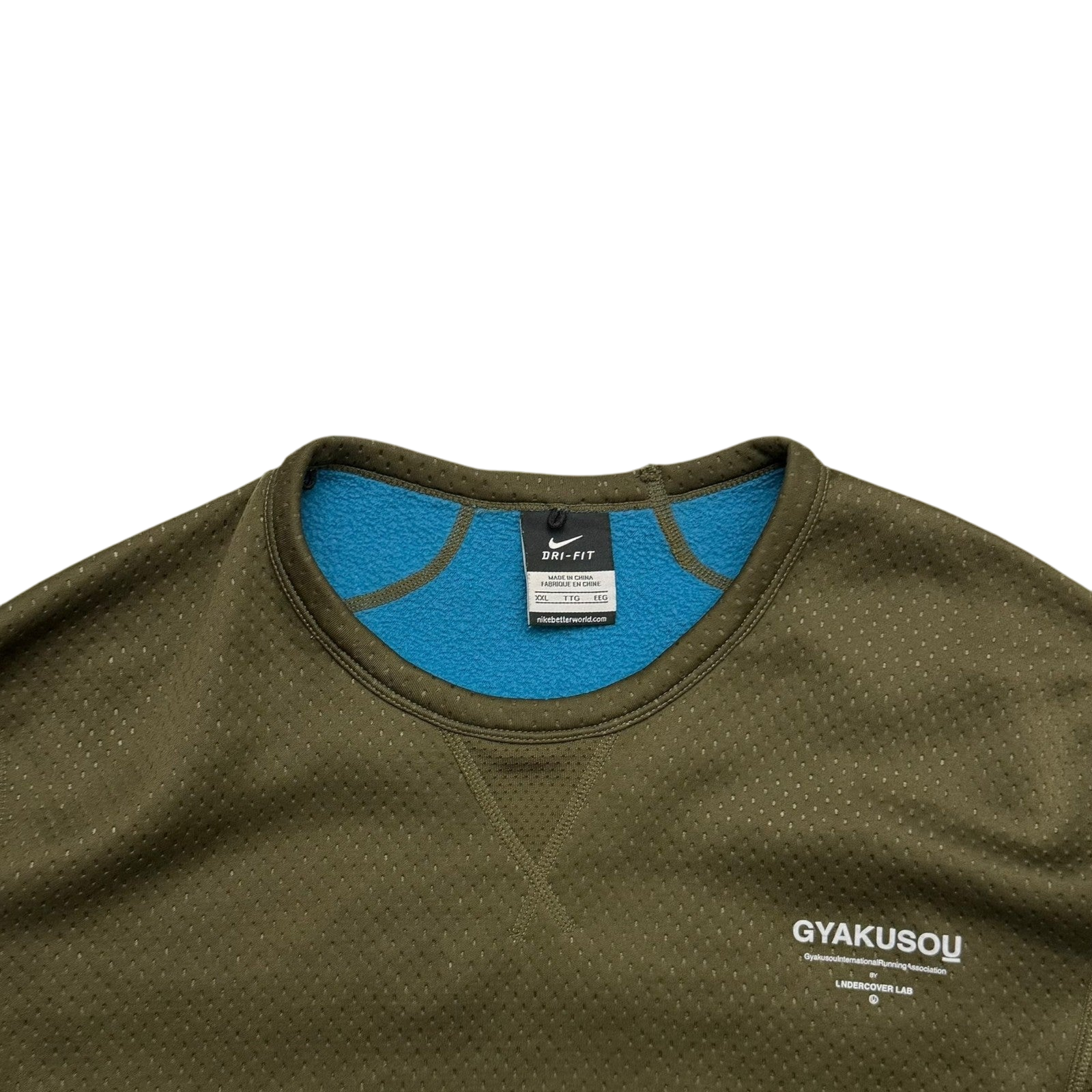 Nike Gyakusou Long Sleeve Insulated Shirt Military Green (Fits L)