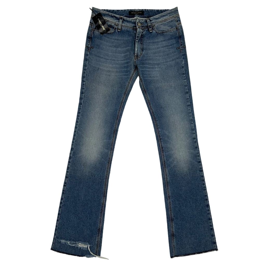 Golden Goose Arizona Bootcut Washed-Effect Jeans (Size fits 30")