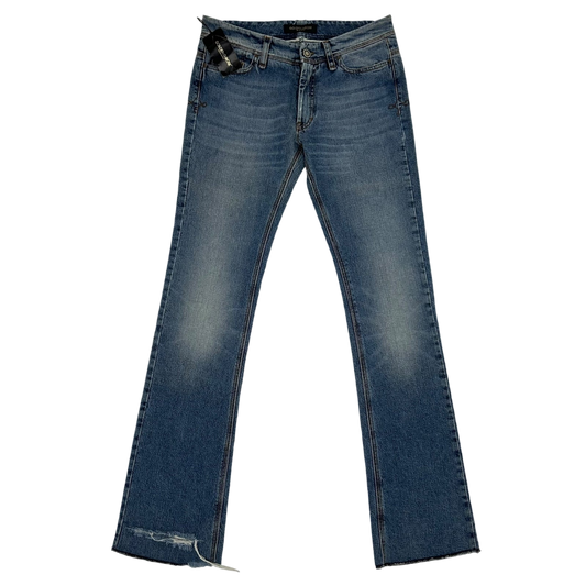 Golden Goose Arizona Bootcut Washed-Effect Jeans (Size fits 30")