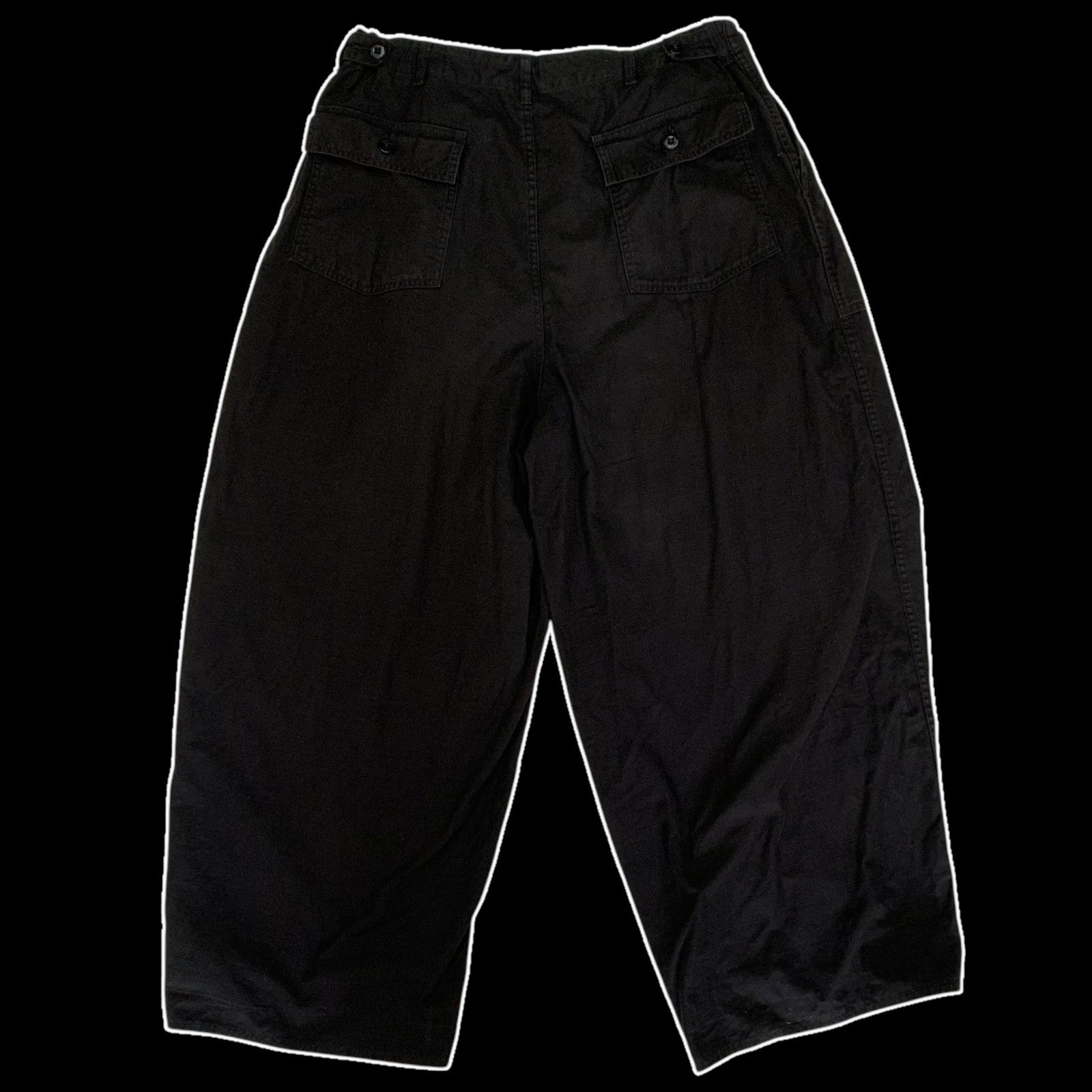 Needles H.D. Fatigue Pants Black (Size XL)