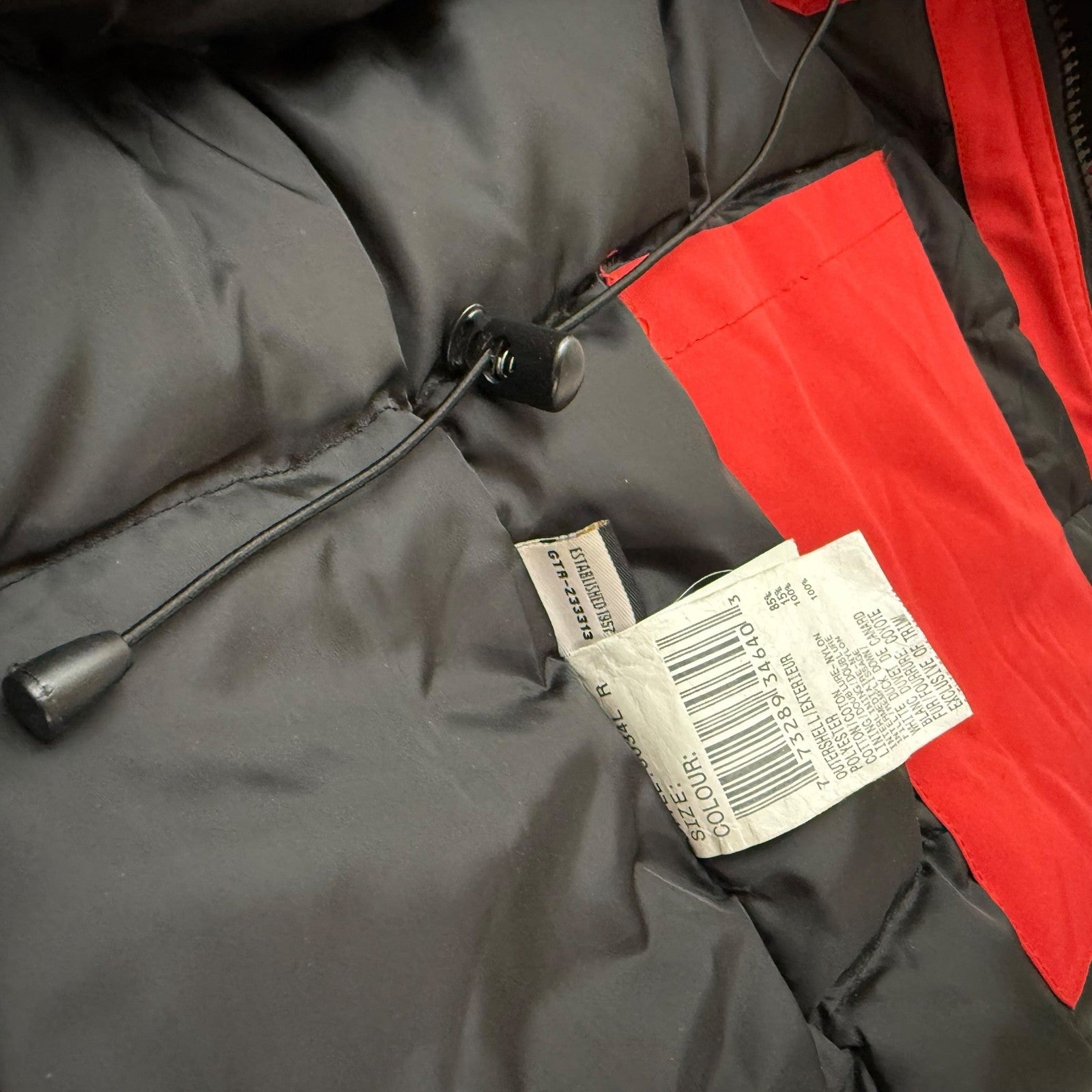 Canada Goose Vintage Expedition Down Fur-Trim Parka Red (Fits M-L)