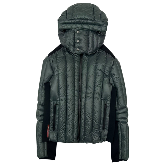 2013 Prada Technical Nylon Puffer Jacket (Fits M/L)