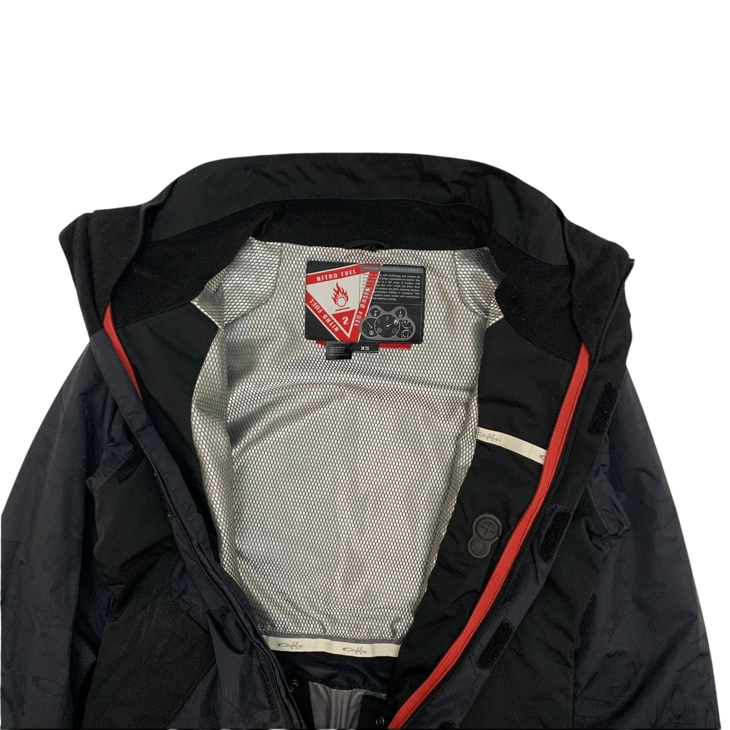 Oakley 2000s Nitro Fuel 2 Tactical Field Shell Jacket Navy/Black (Fits XS)