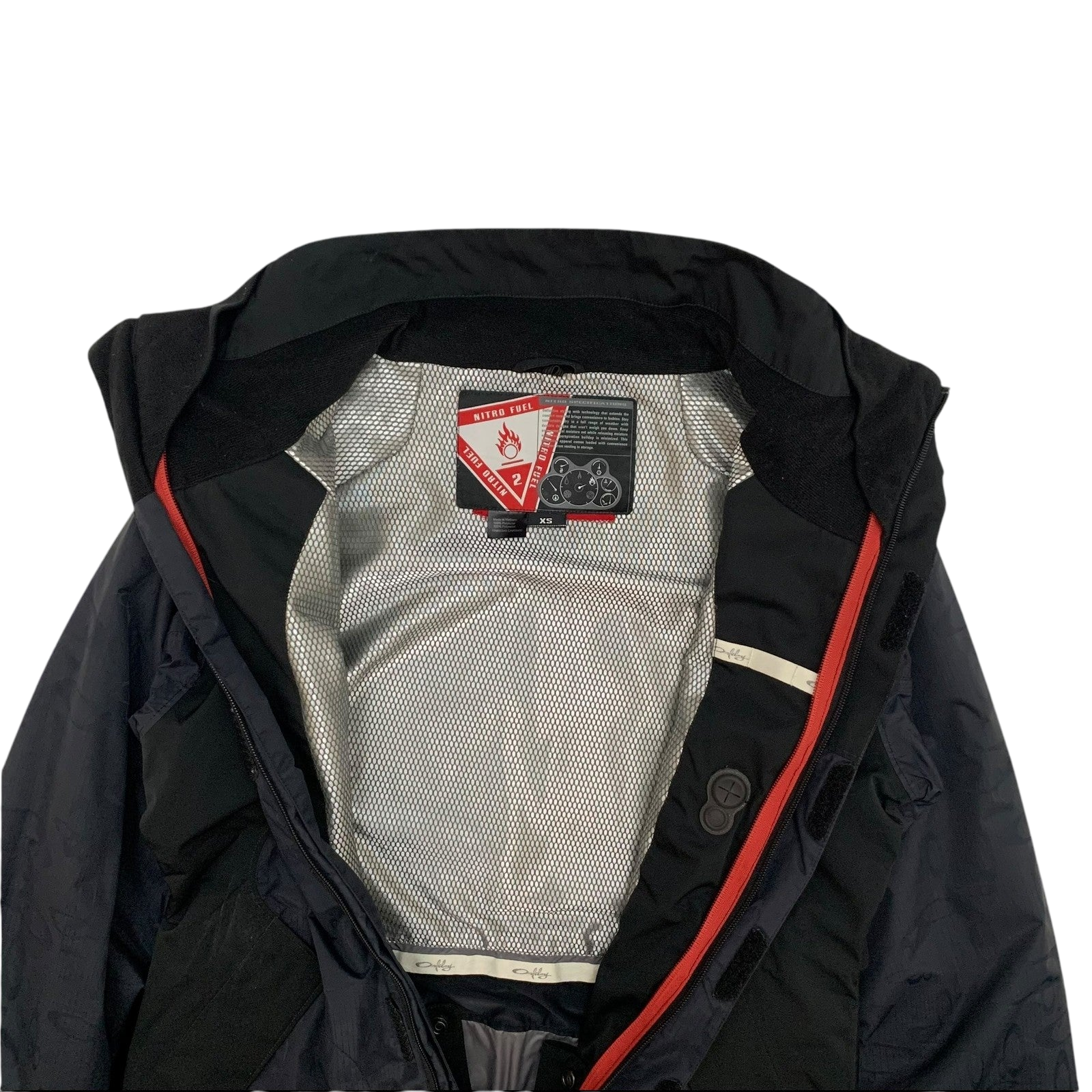 Oakley 2000s Nitro Fuel 2 Tactical Field Shell Jacket Navy/Black (Fits XS)