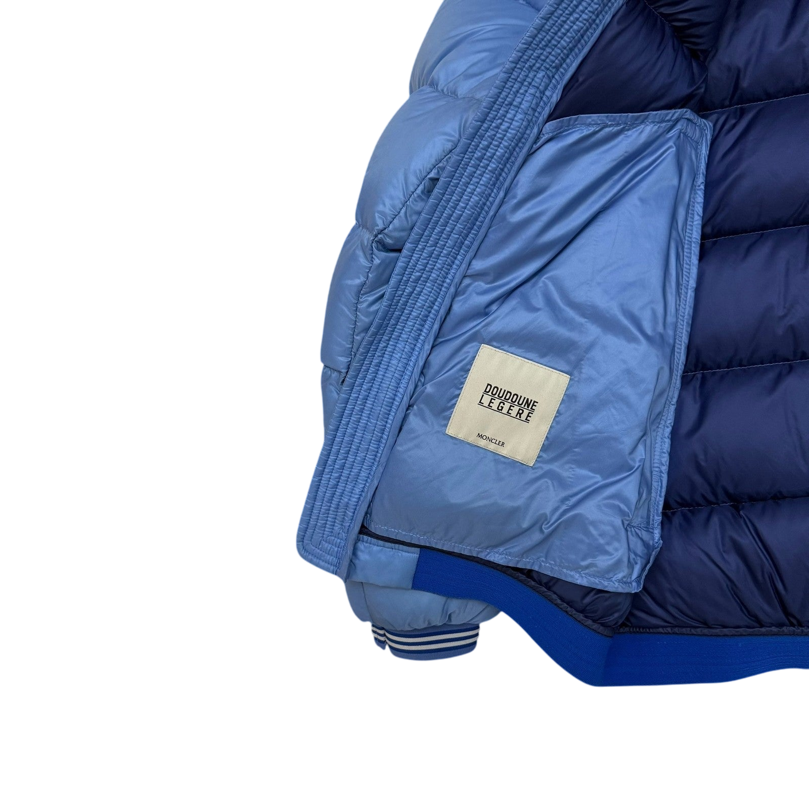 Moncler Jeanbart Down Jacket Light Blue (Fits M)