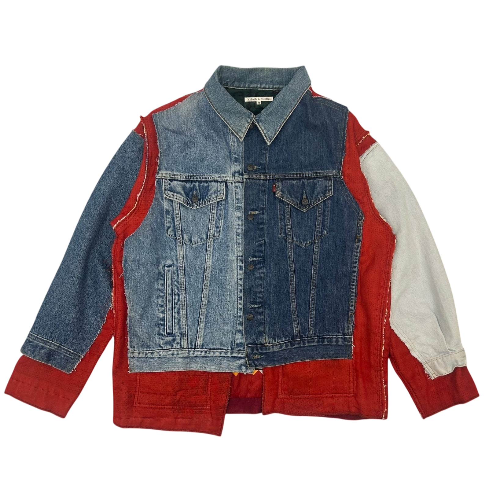 Needles Rebuild Patchwork Denim Jacket (Fits L/XL)
