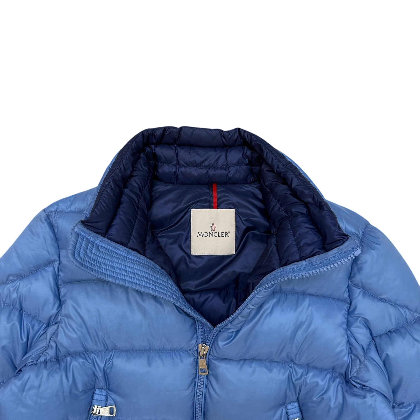 Moncler Jeanbart Down Jacket Light Blue (Fits M)