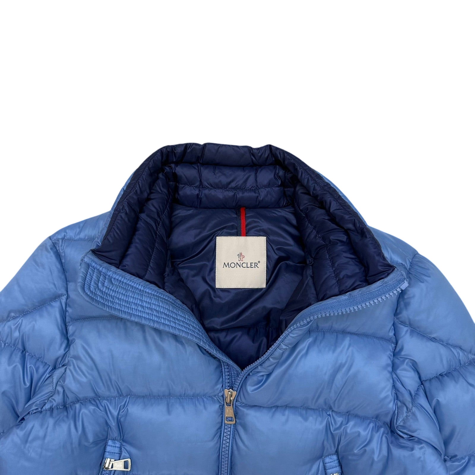 Moncler Jeanbart Down Jacket Light Blue (Fits M)