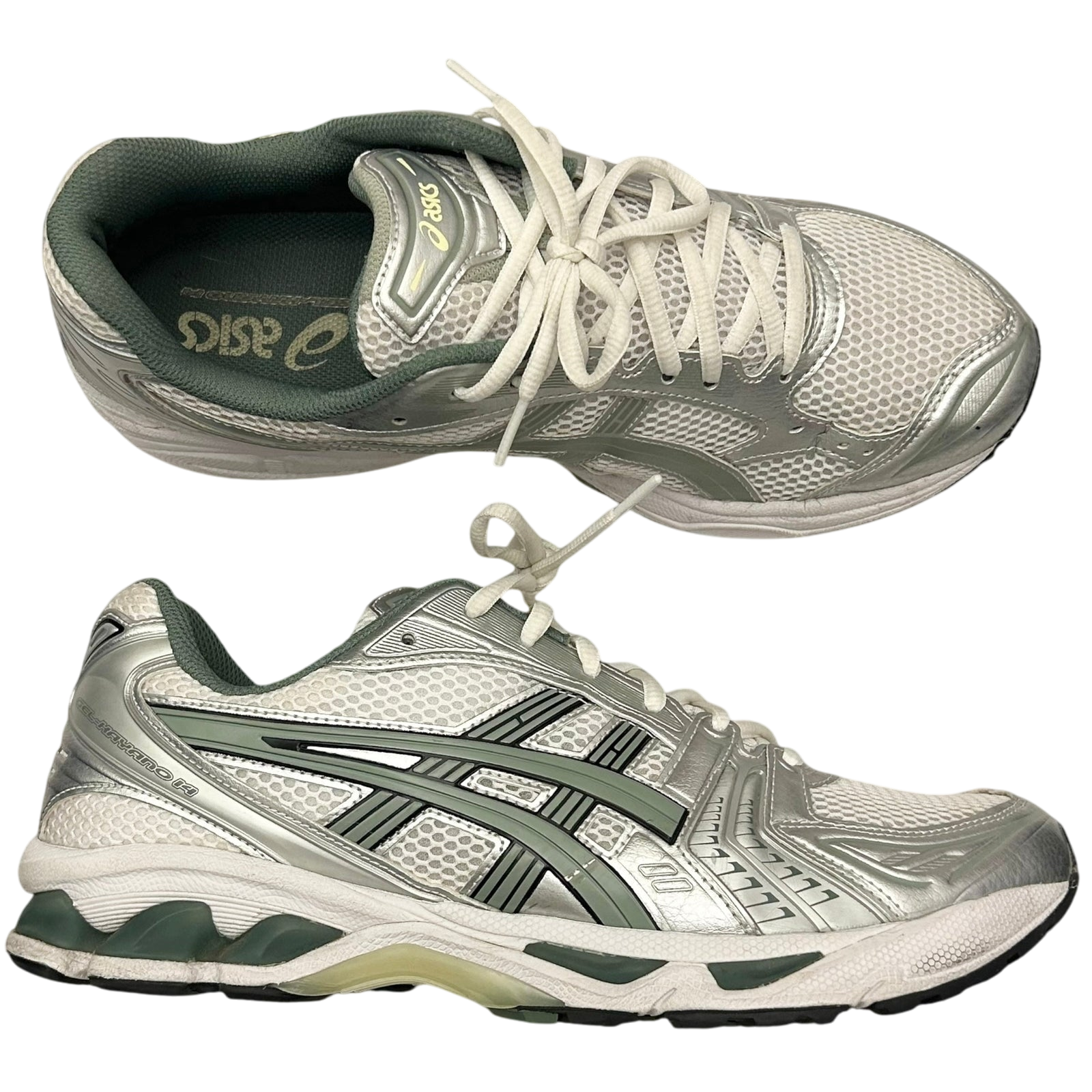 Asics Gel-Kayano 14 ‘White / Pure Silver / Slate Grey / Sage’ (US11 / UK10)
