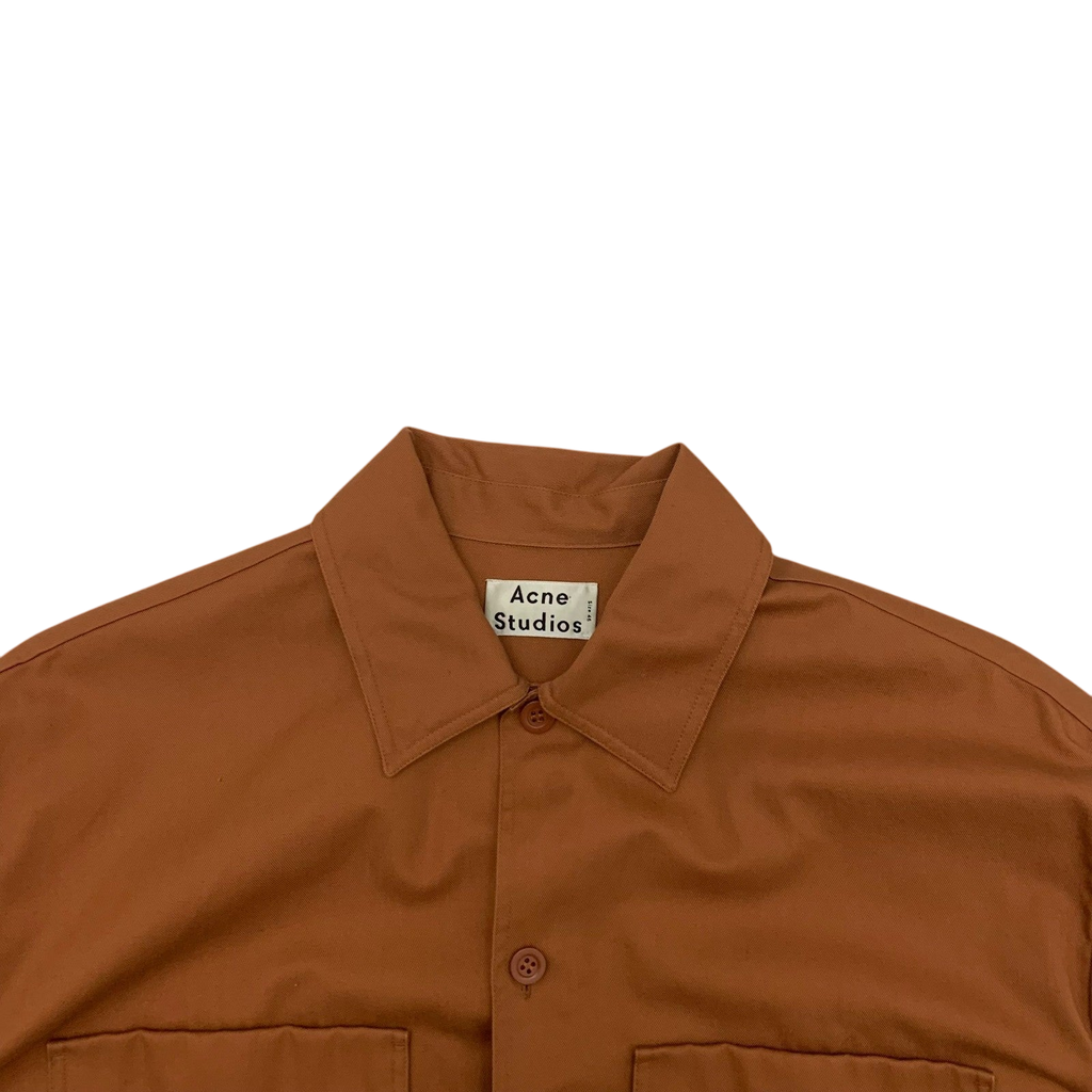 Acne Studios AW17 Houston Shirt Brown (Fits L-XL)