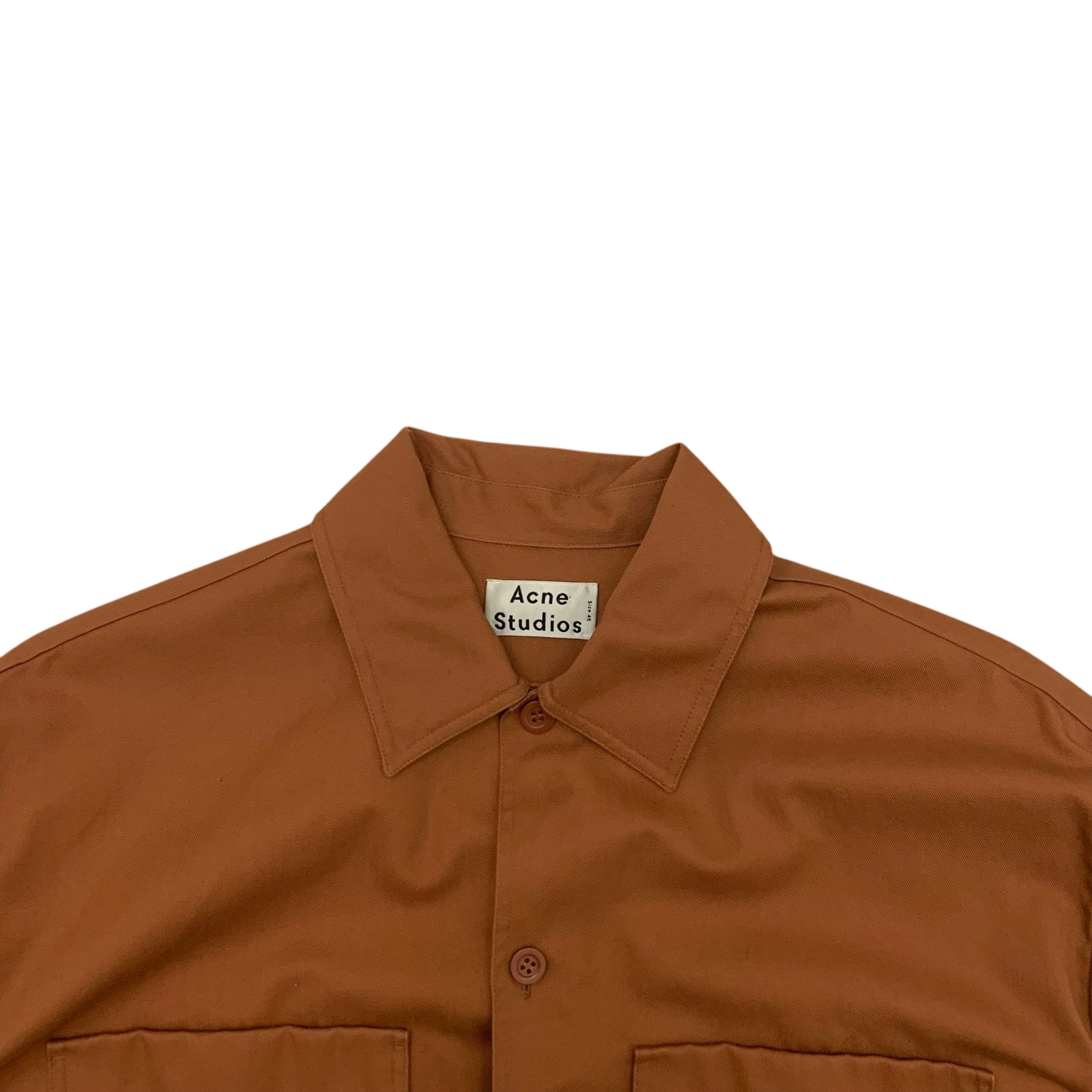 Acne Studios AW17 Houston Shirt Brown (Fits L-XL)
