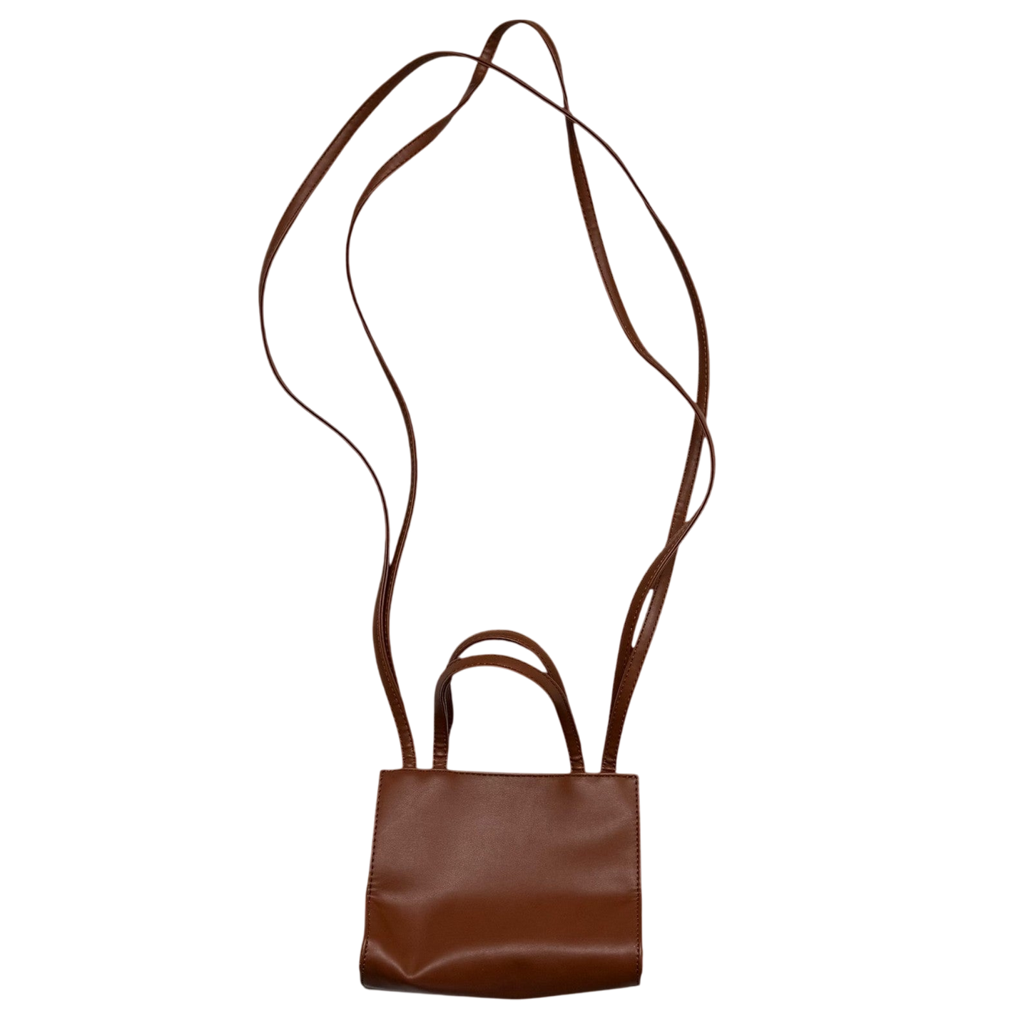 Telfar Small Shopping Bag Brown