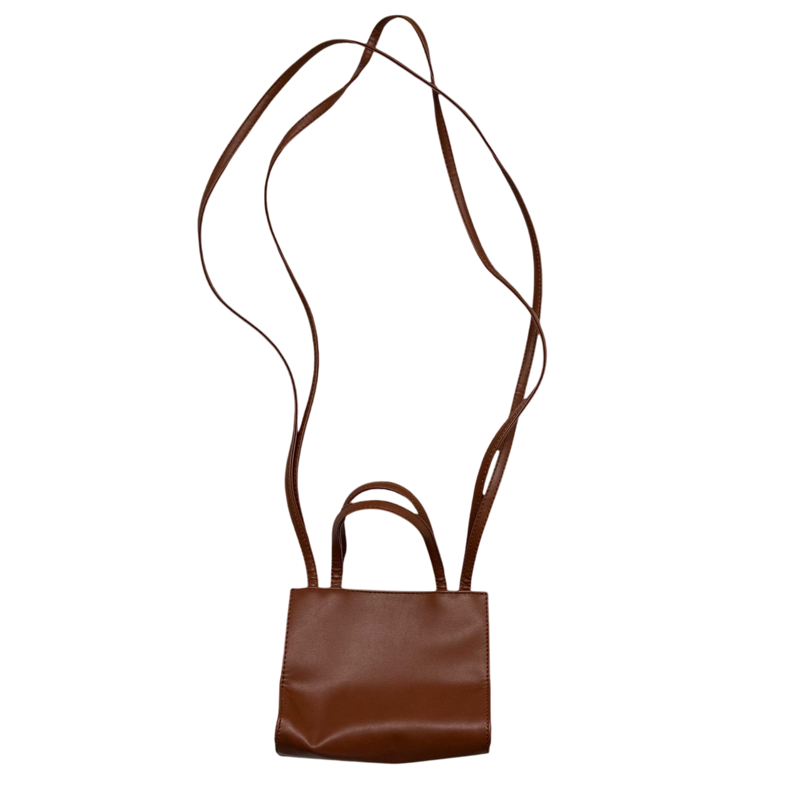 Telfar Small Shopping Bag Brown