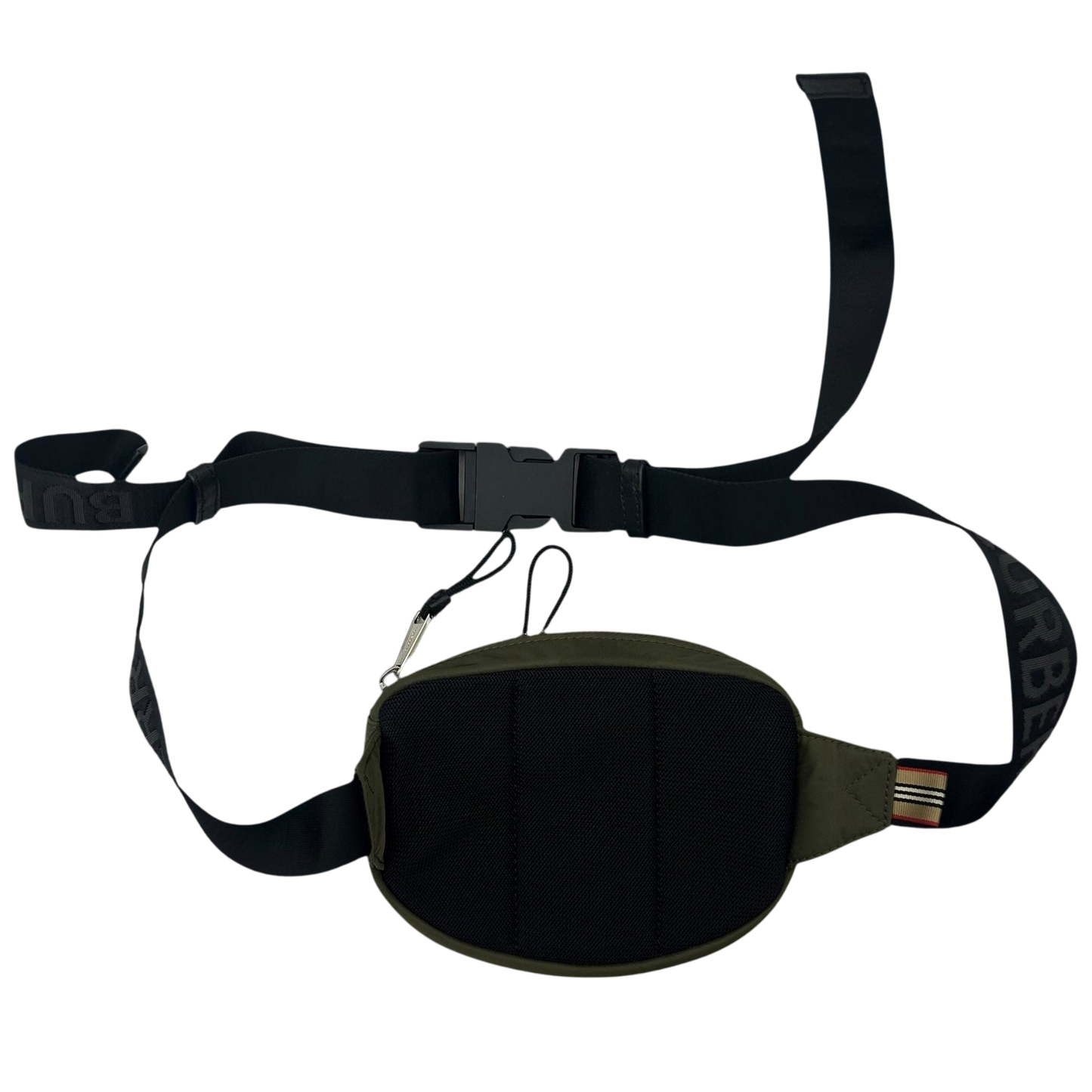 Burberry Nylon Cannon Waist Bag Khaki