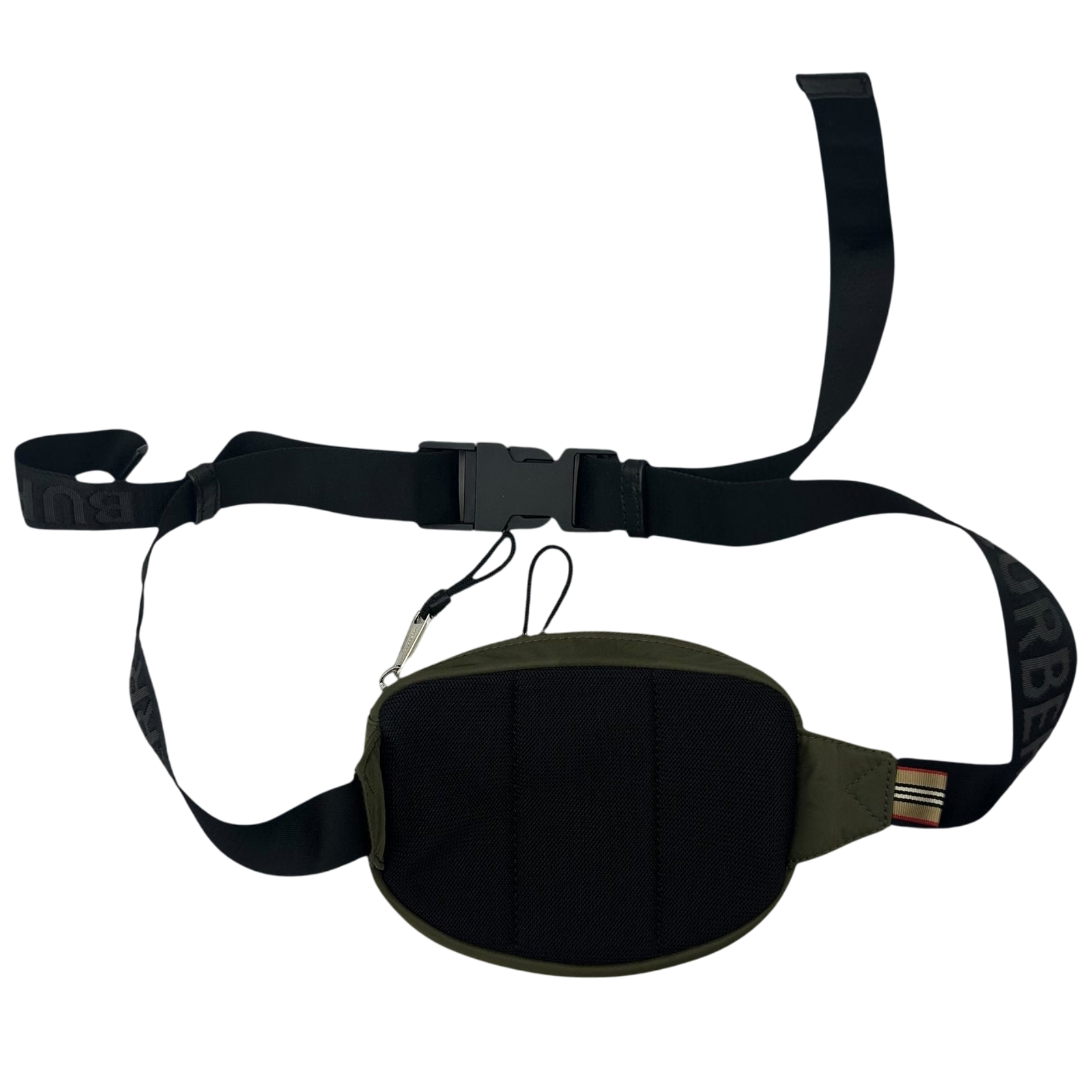 Burberry Nylon Cannon Waist Bag Khaki