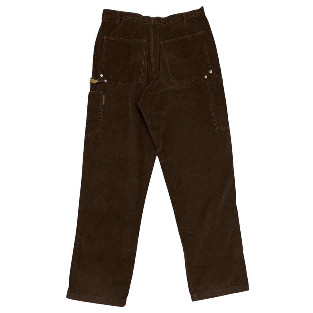 Stussy Vintage Brown Corduroy Carpenter Pants (W34)