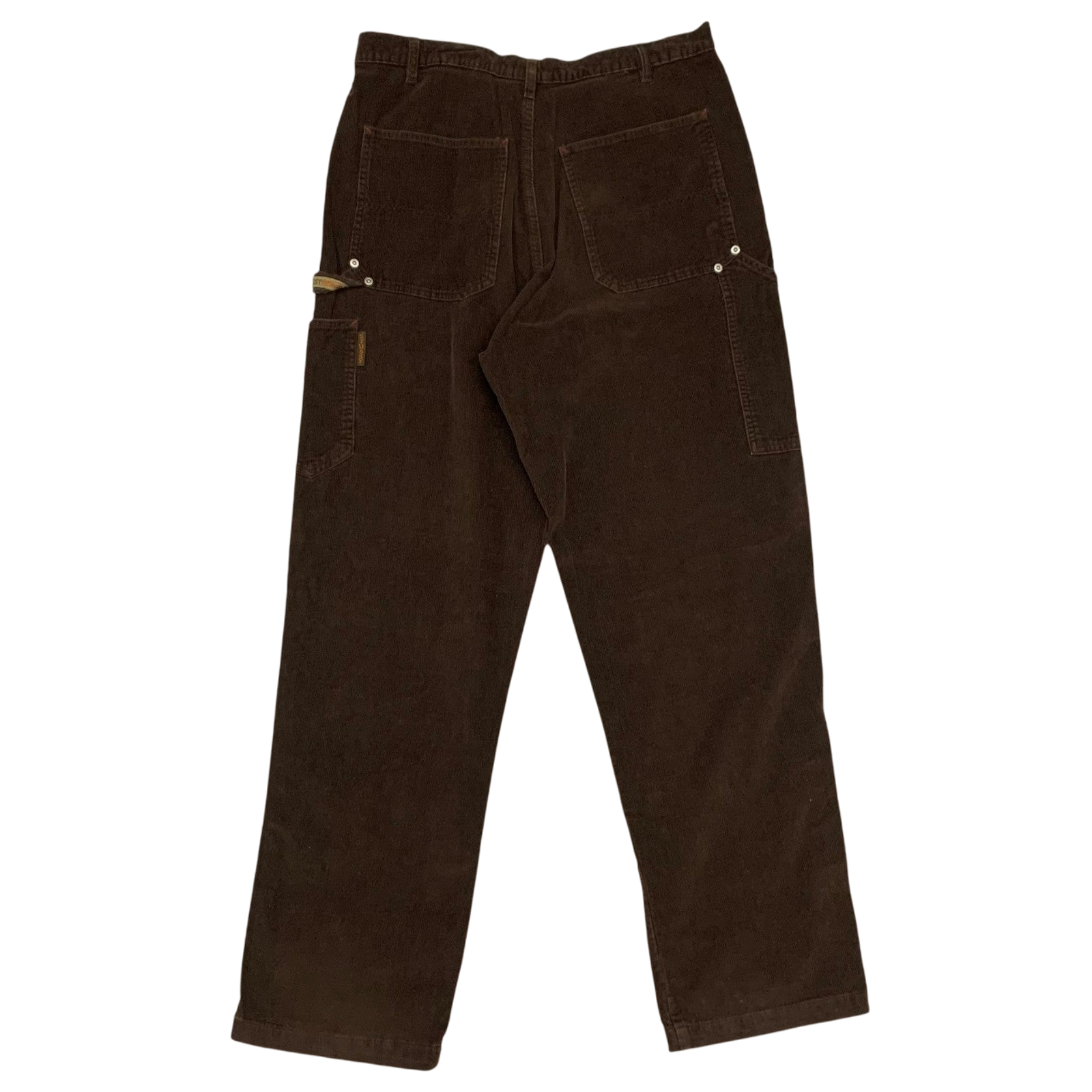 Stussy Vintage Brown Corduroy Carpenter Pants (W34)