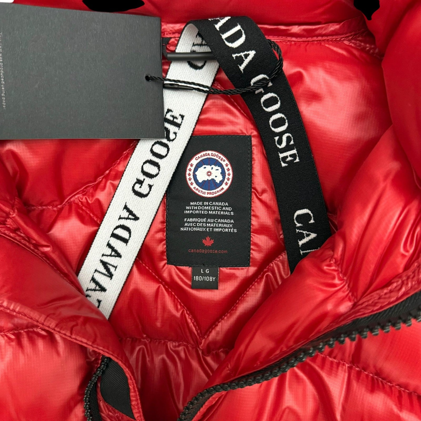 Canada Goose Crofton Down Jacket Red (Size L)