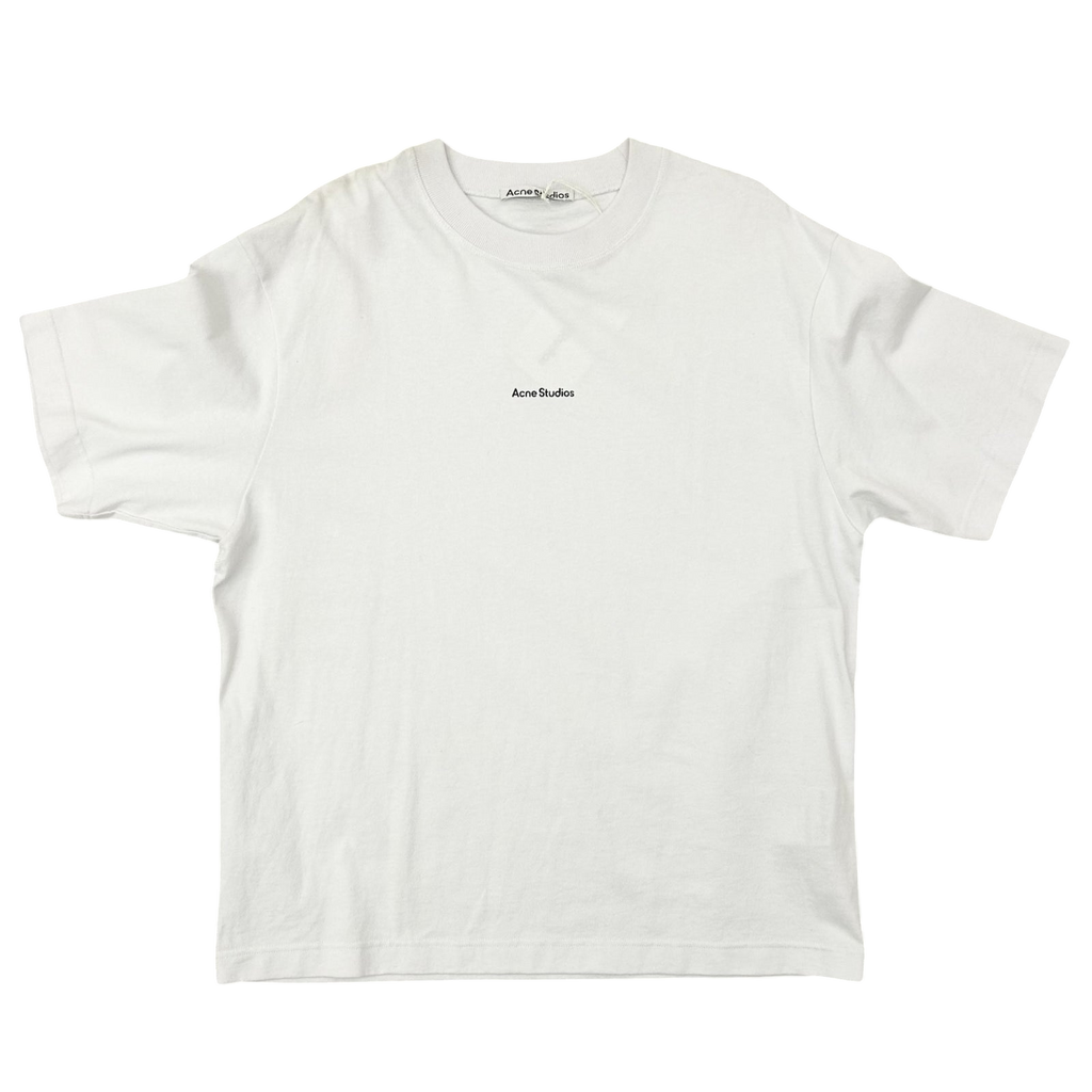 Acne Studios Logo T-Shirt ‘Optic White’ (Fits L)