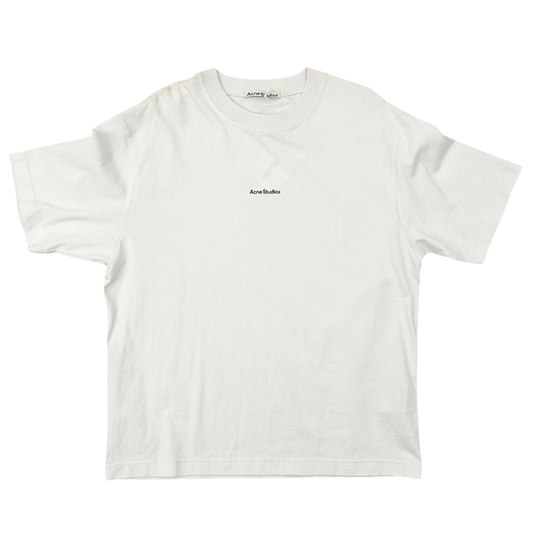 Acne Studios Logo T-Shirt ‘Optic White’ (Fits L)