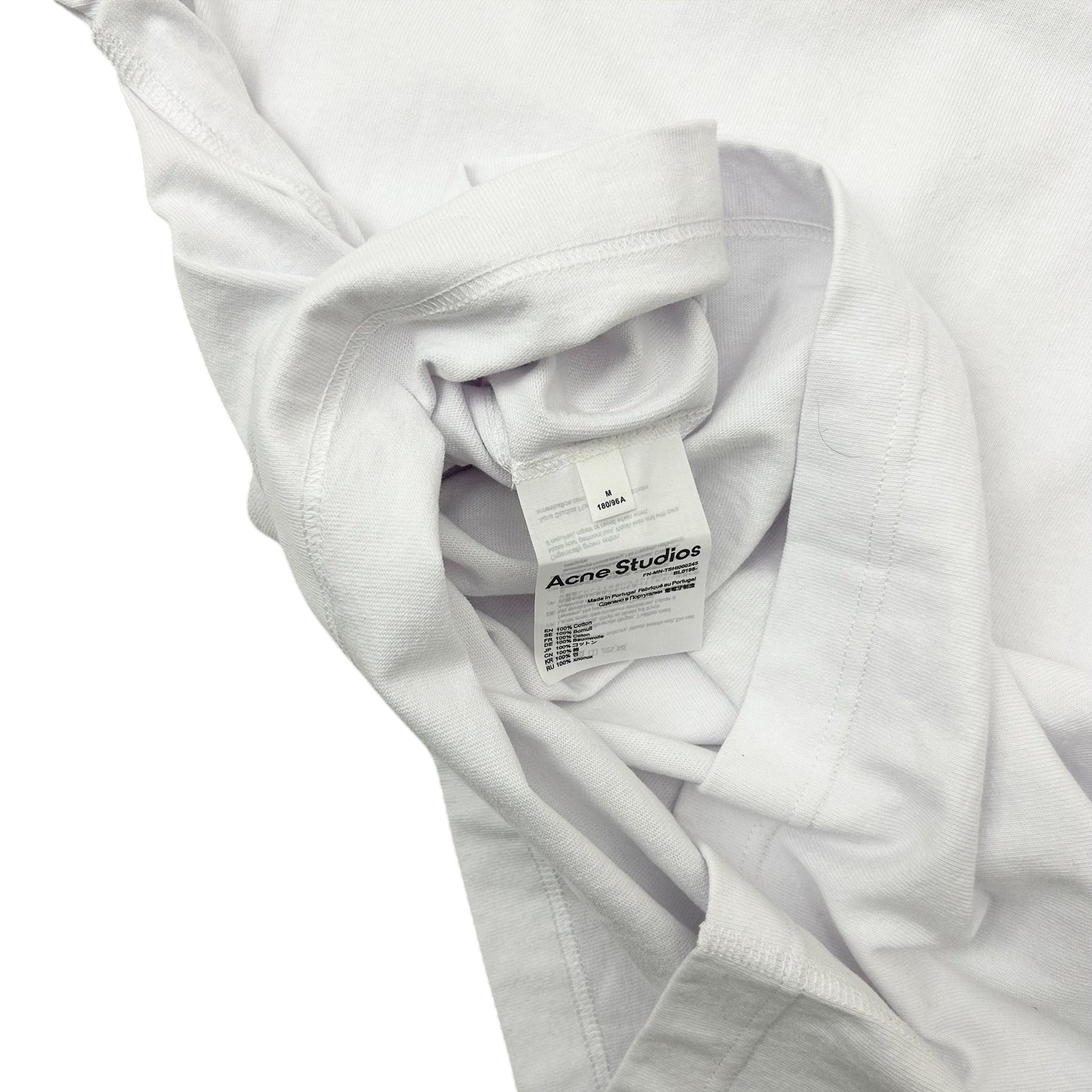 Acne Studios Logo T-Shirt ‘Optic White’ (Fits L)