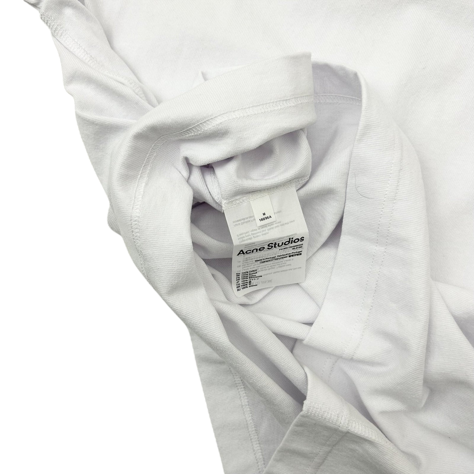 Acne Studios Logo T-Shirt ‘Optic White’ (Fits L)