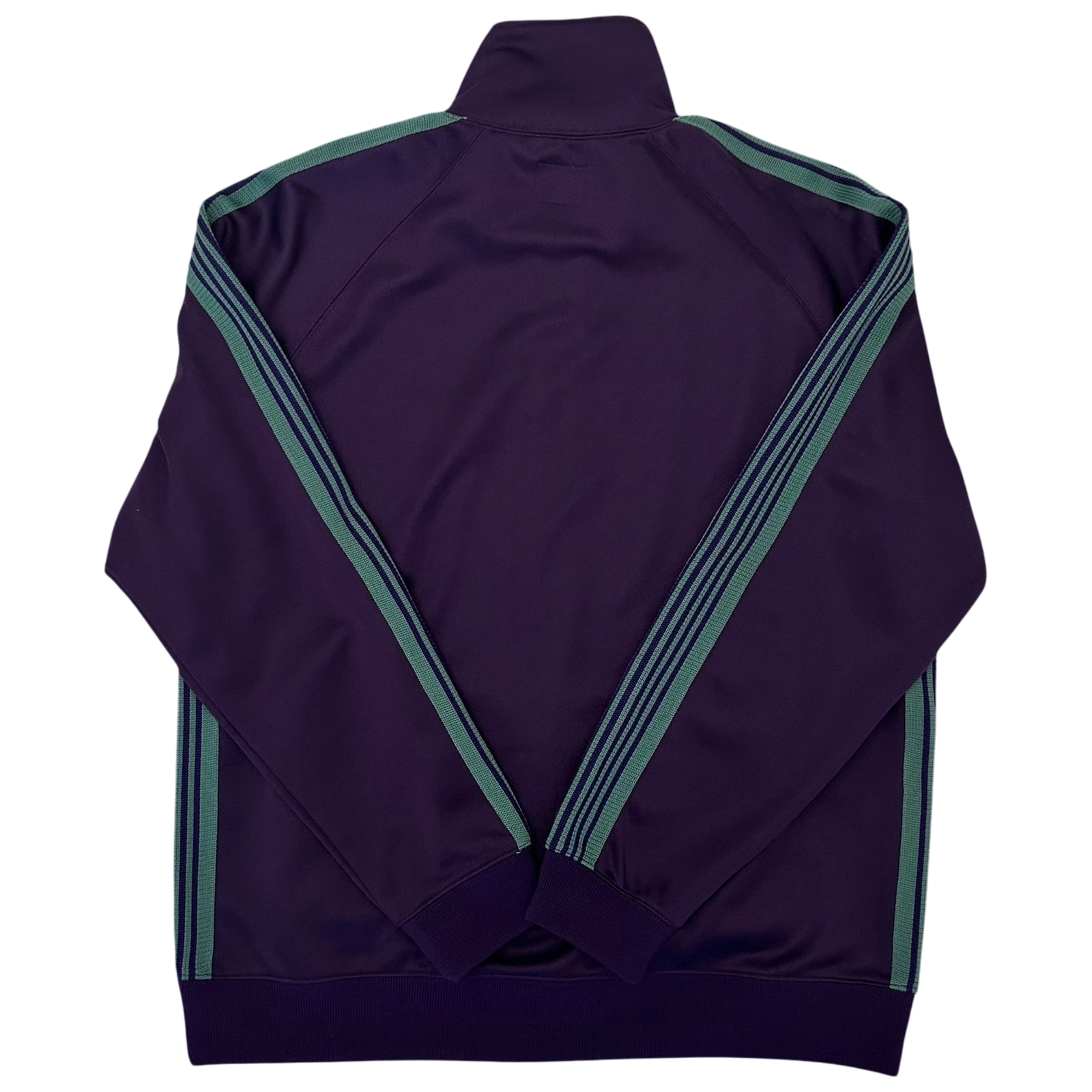 Needles Poly Smooth Track Jacket Purple/Turquoise (Size XL)
