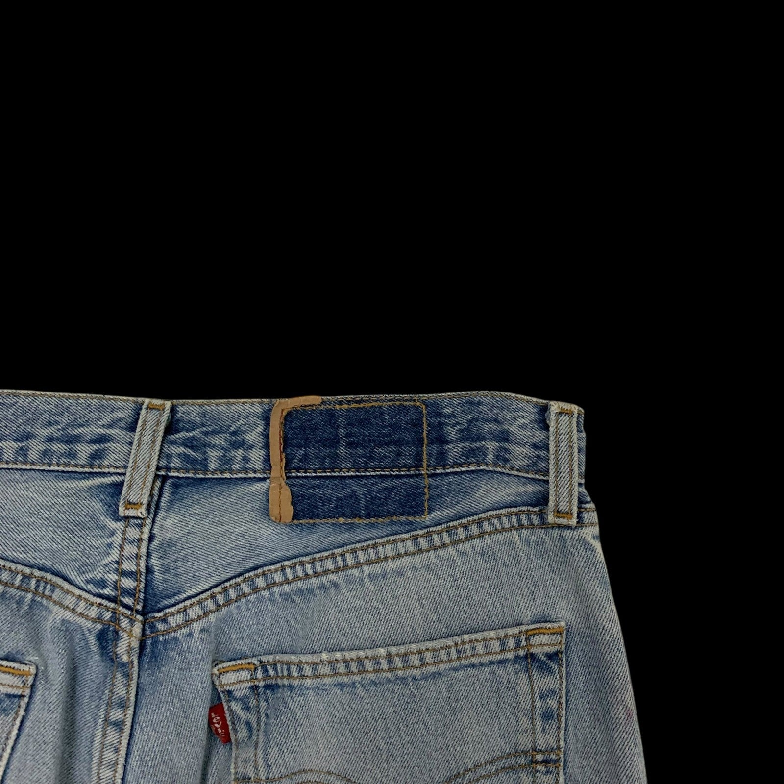 Levi’s Vintage Custom-Patchwork 501 Jeans (Size 32”)