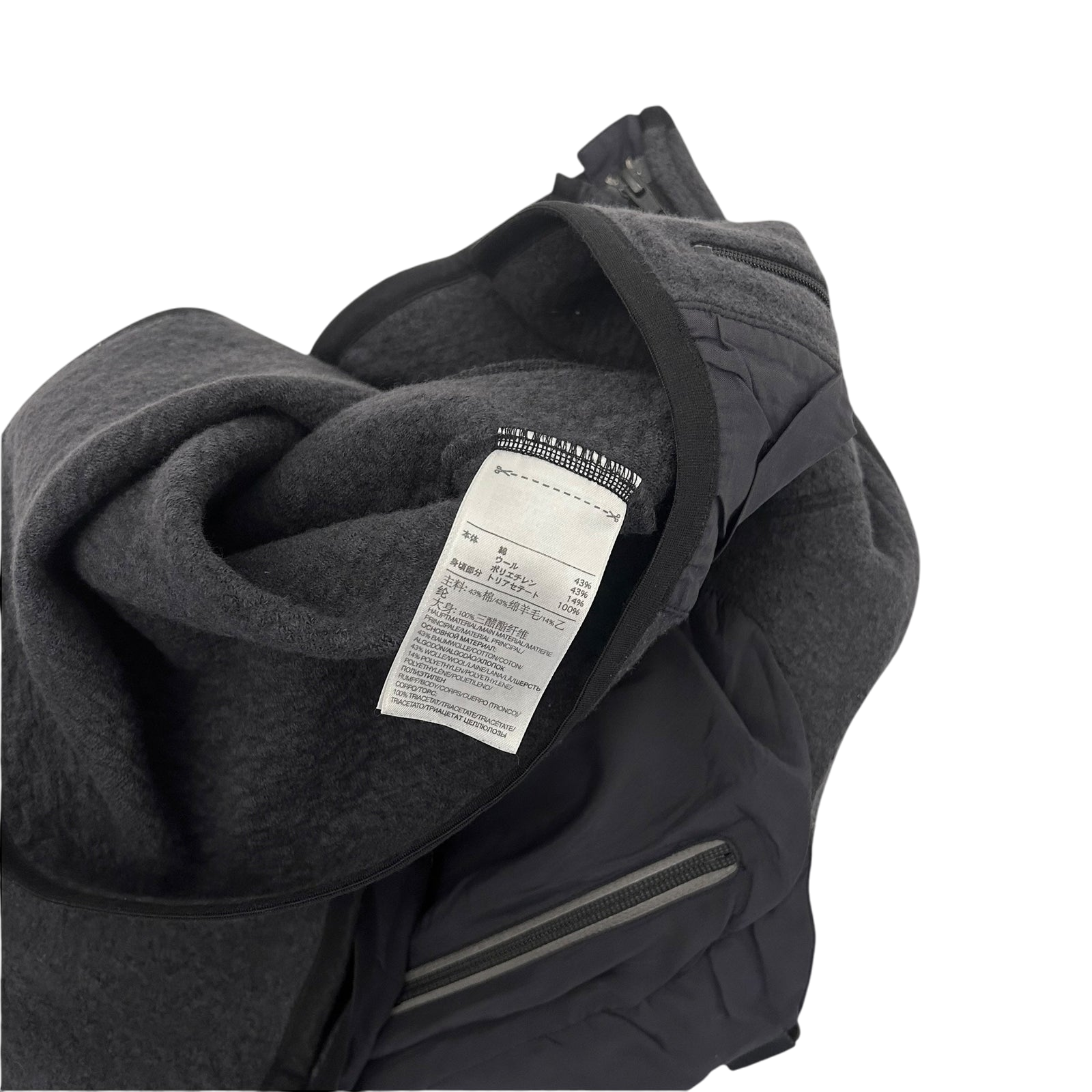 Adidas Y-3 CH1 Fleece Vest Grey (Fits S-M)