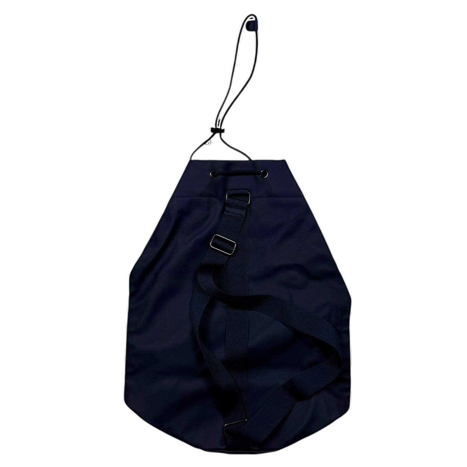 Prada Luna Rossa Sailing Shoulder Bag Navy