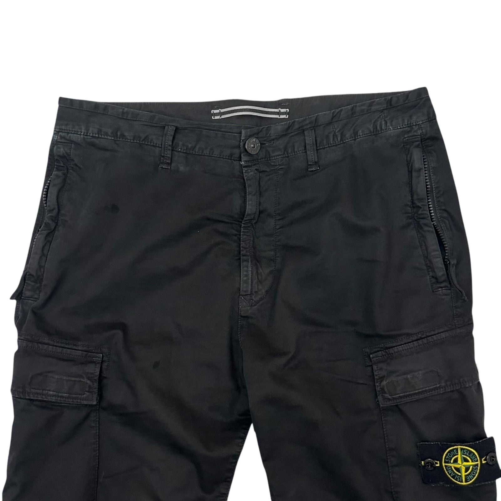Stone Island Type R-ET Cargo Pants Black (Fits 35")