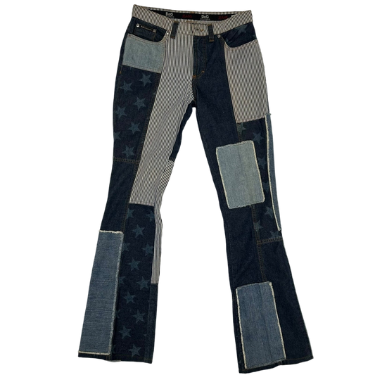 Dolce & Gabanna 2000s Patchwork Women’s Jeans (Size 27”)