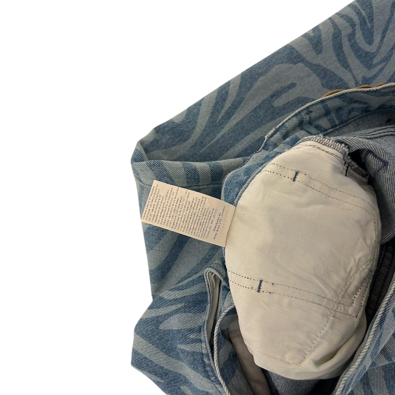 Aries Zebra Print Lilly Jeans