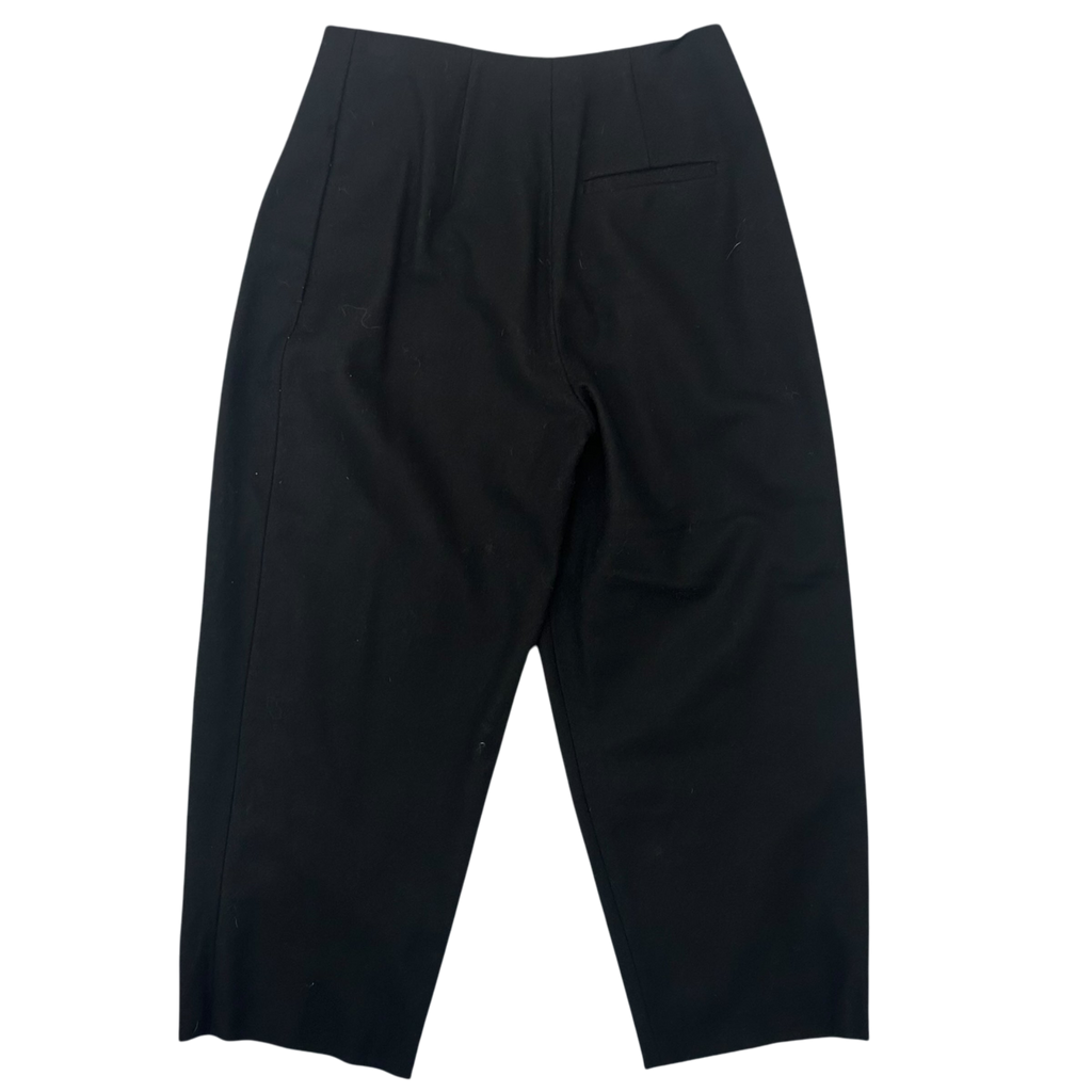 AW15 Acne Studios Murol Raw Front-Pleated Wool Pants Black (fits 29”)