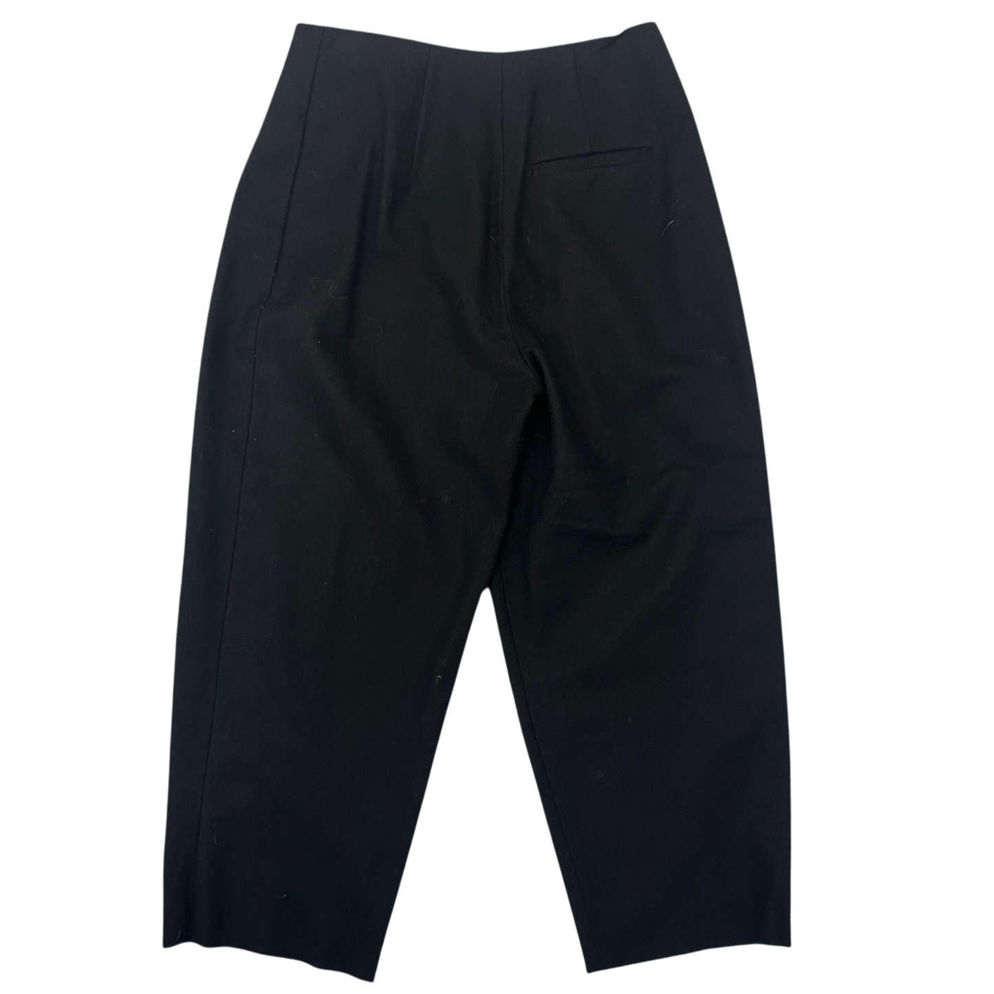 AW15 Acne Studios Murol Raw Front-Pleated Wool Pants Black (fits 29”)